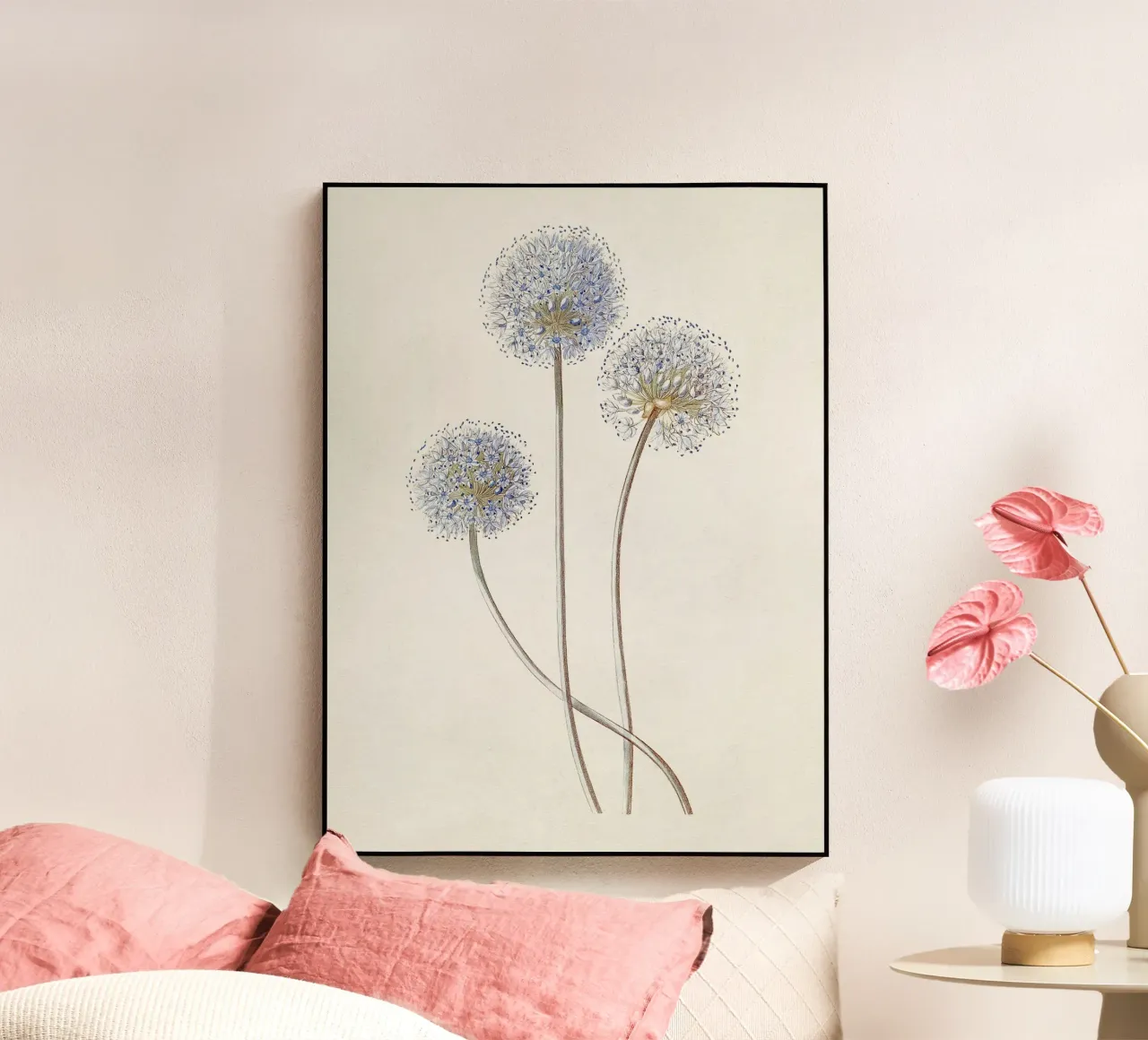 Allium Flower plexiglass da apoloprints