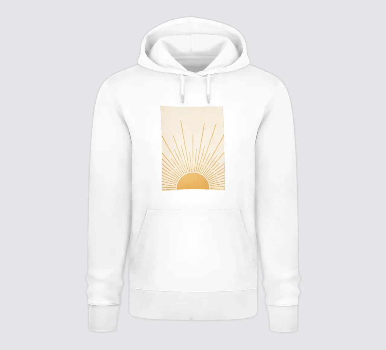 Boho Sun no. 5 Vertical felpa con cappuccio da apoloprints