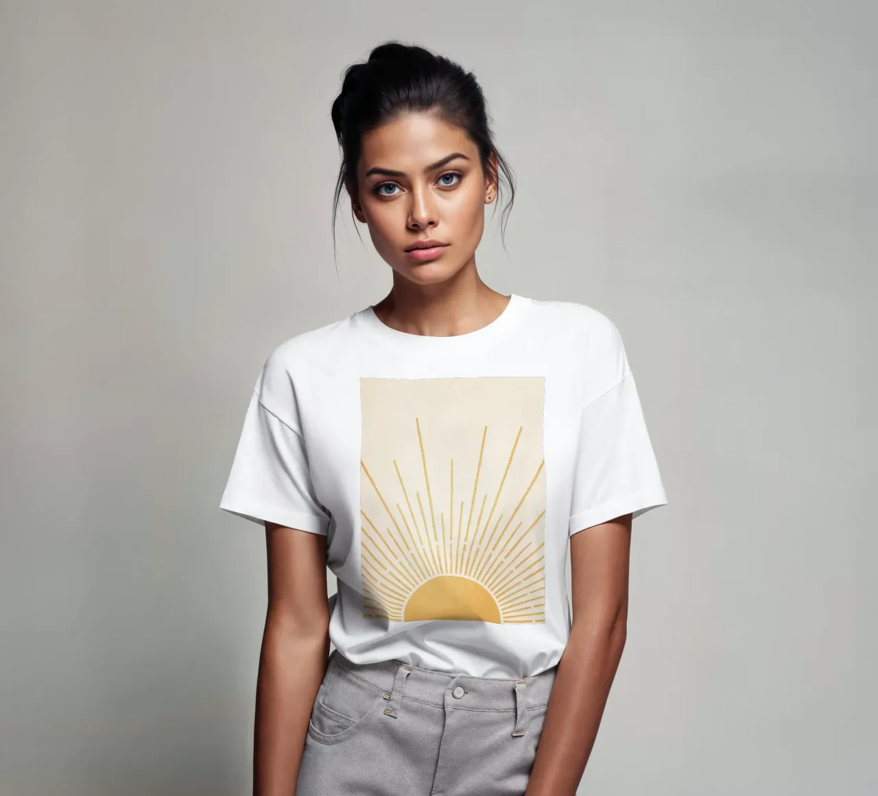 Boho Sun no. 5 Vertical t-shirt da apoloprints