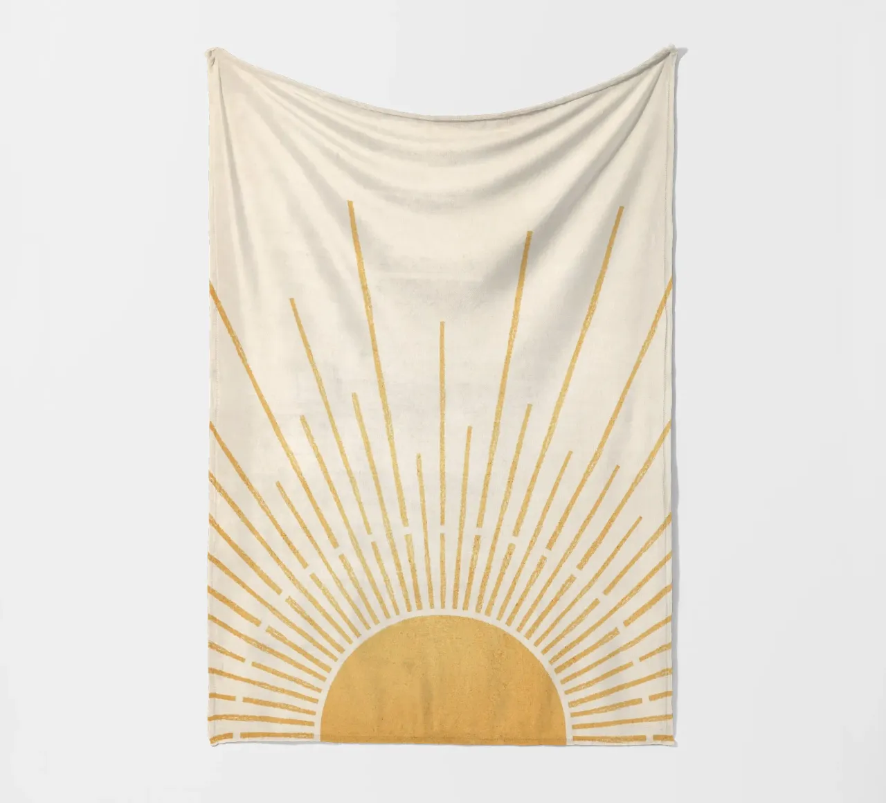 Boho Sun no. 5 Vertical coperta in pile da apoloprints