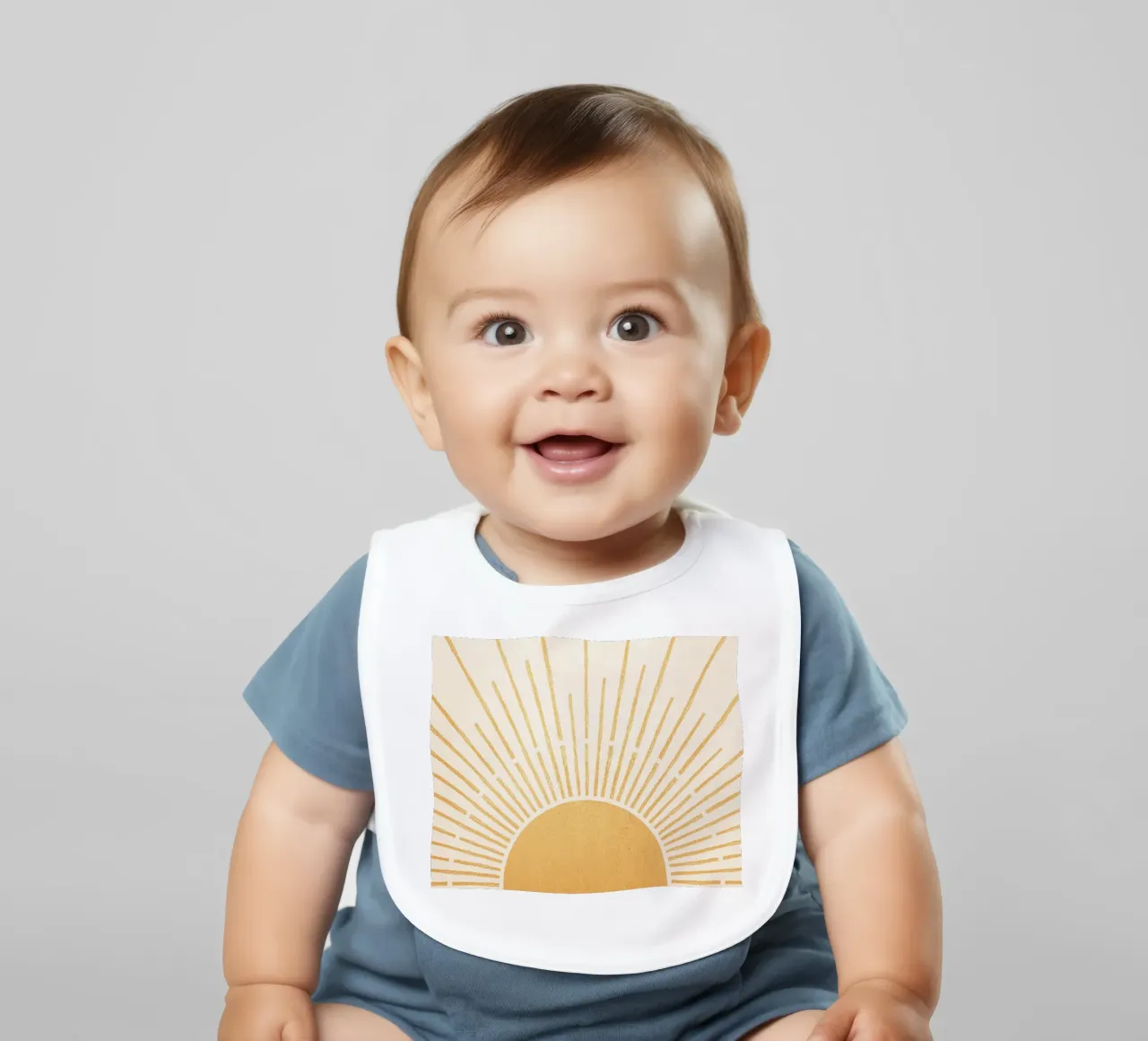 Boho Sun no. 5 Vertical bavaglino da apoloprints