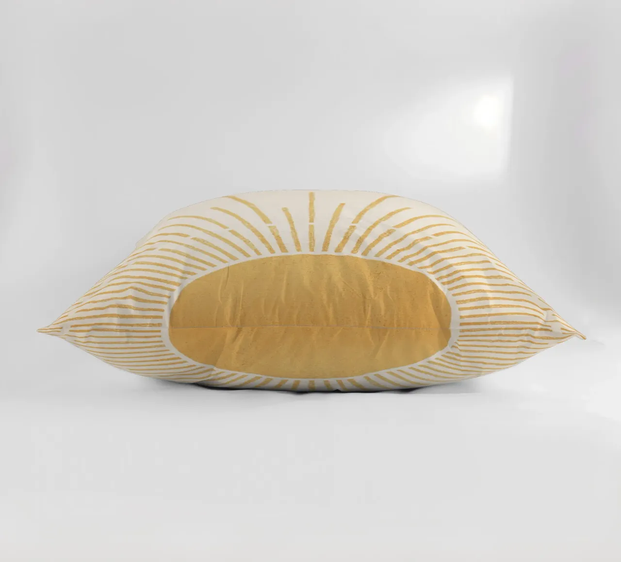 Boho Sun no. 5 Vertical cuscino da apoloprints