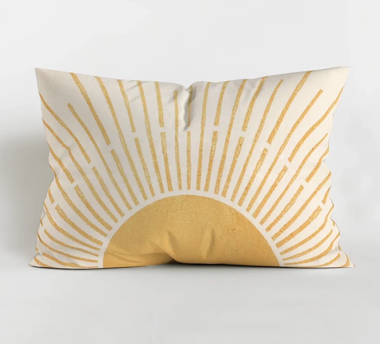 Boho Sun no. 5 Vertical cuscino da apoloprints