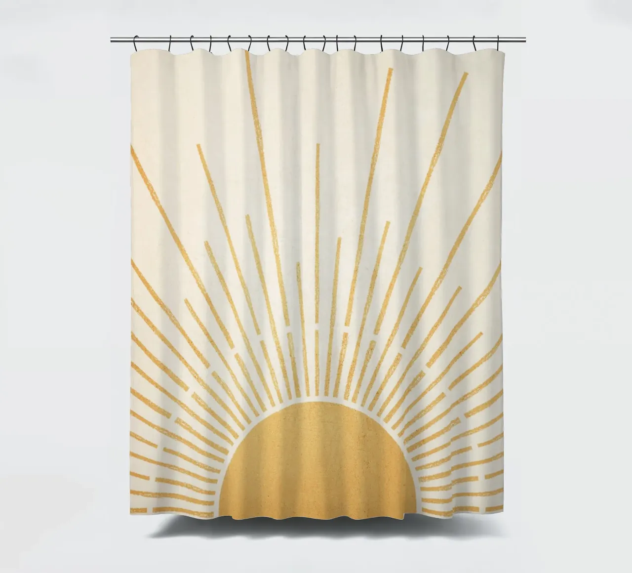 Boho Sun no. 5 Vertical tenda da doccia da apoloprints