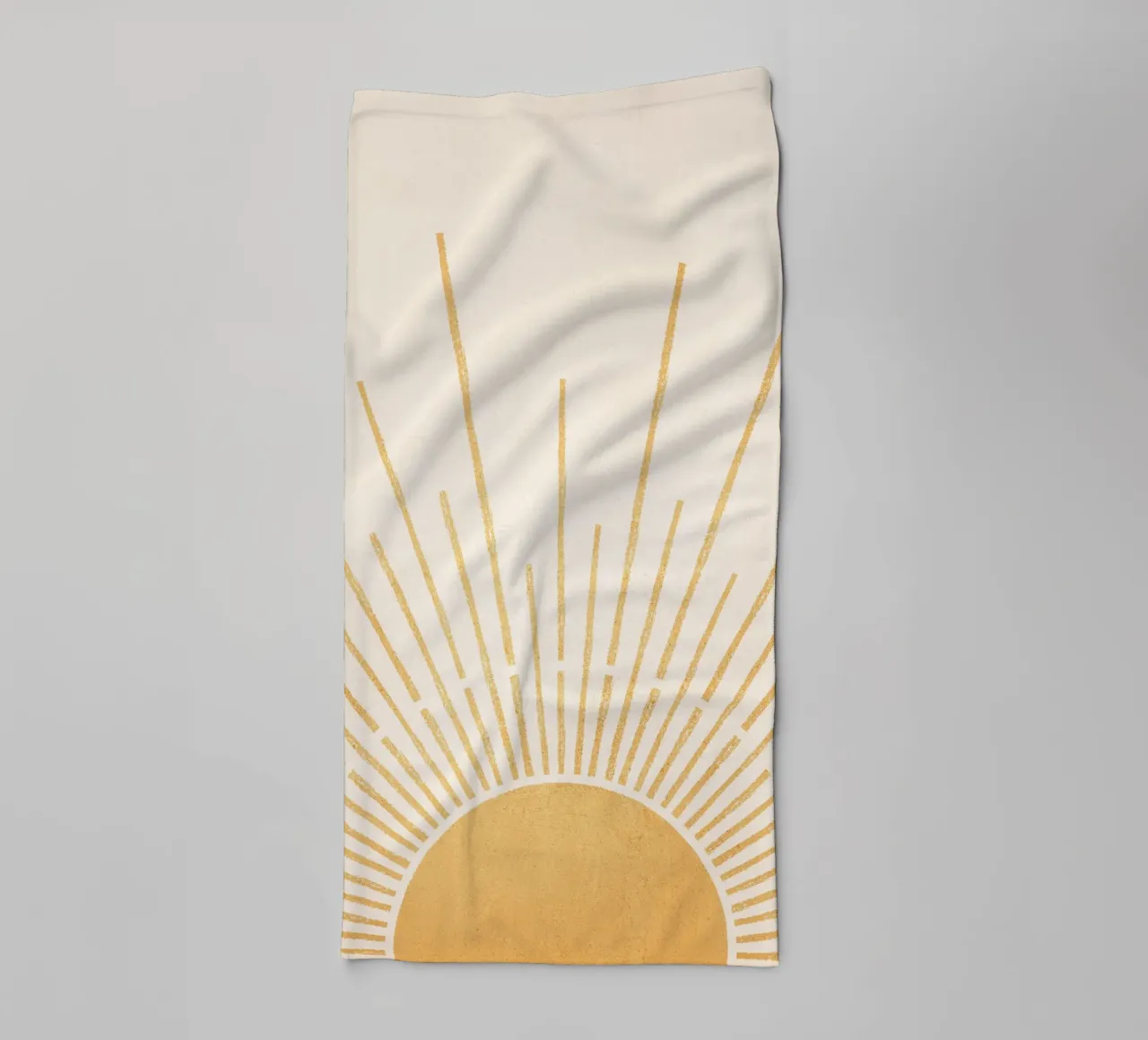 Boho Sun no. 5 Vertical asciugamano da bagno da apoloprints