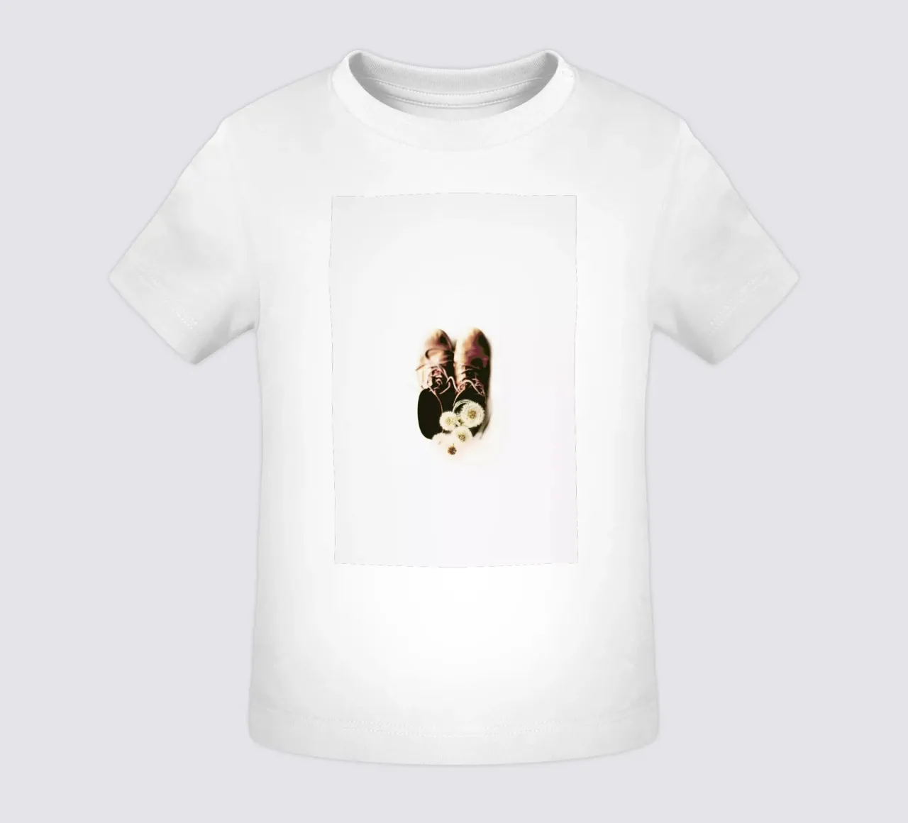 Do Small Things With Much Love baby t-shirt by Ingrid Beddoes