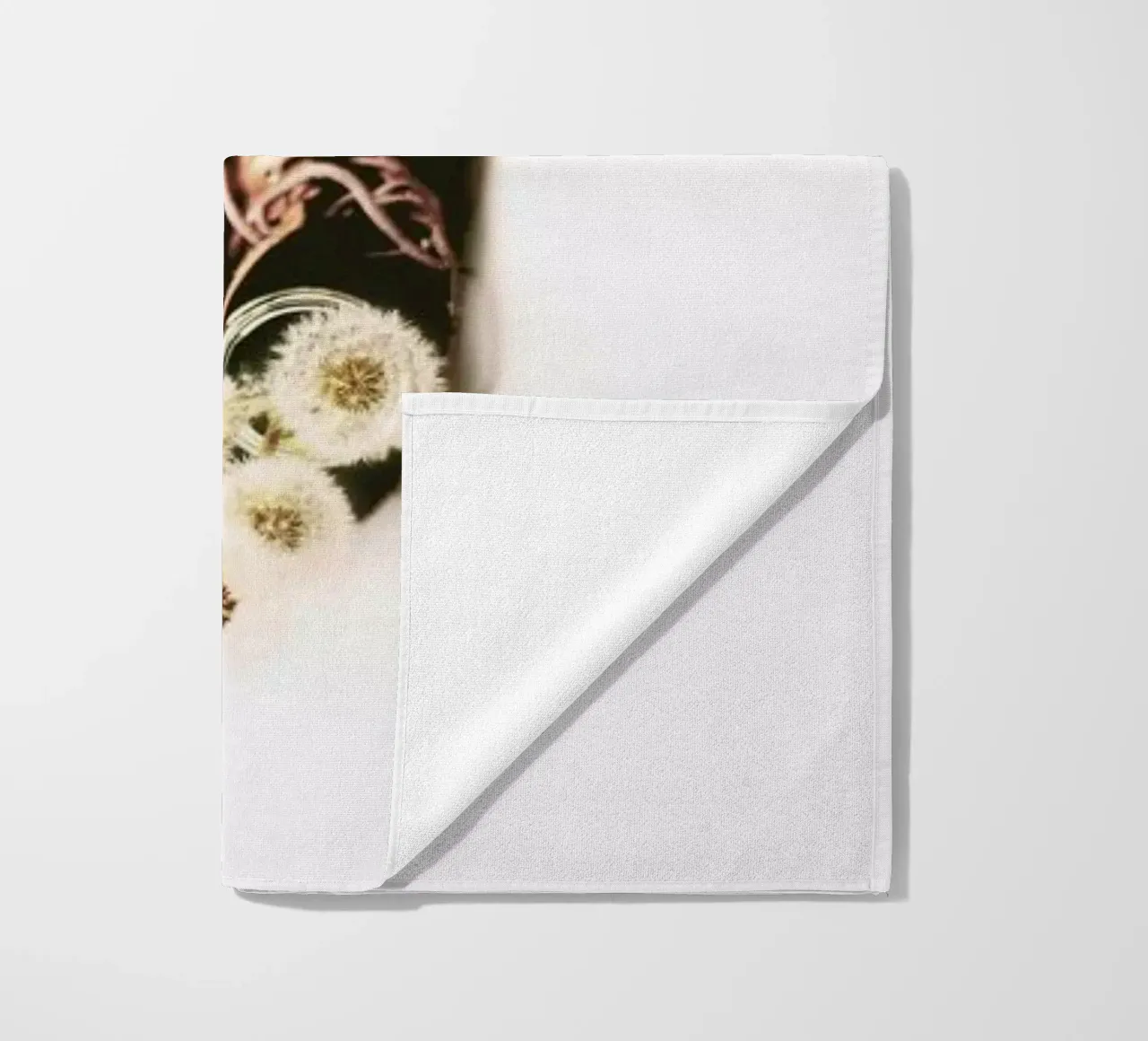 Do Small Things With Much Love beach towel by Ingrid Beddoes