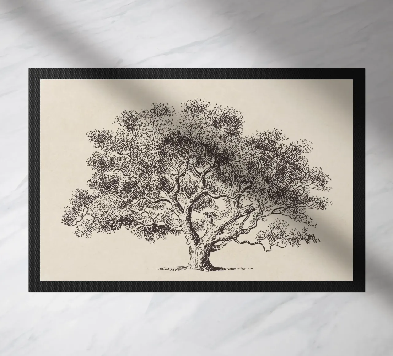 Spring Oak Tree Sketch zerbino da apoloprints