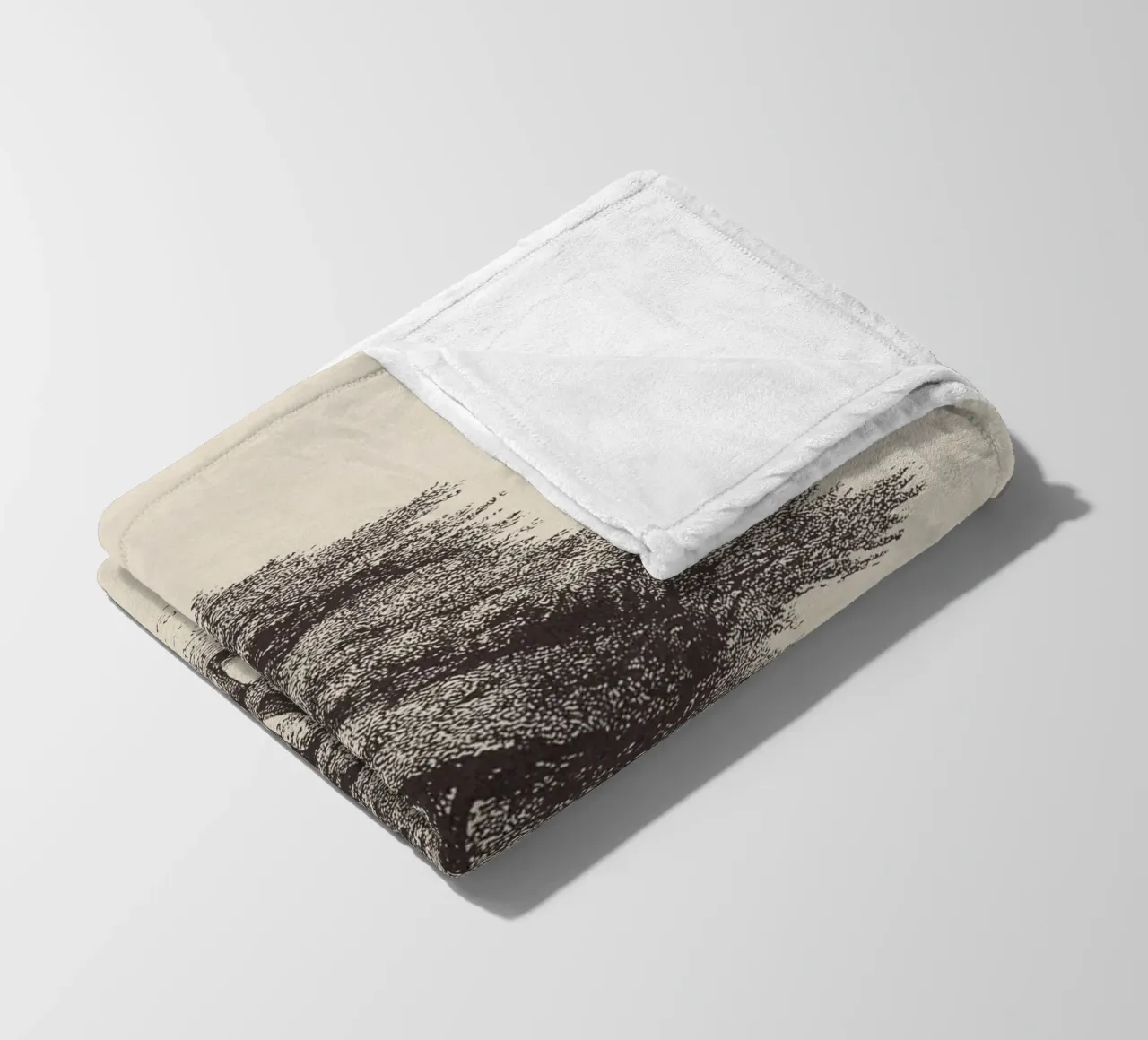 Cedar of Lebanon Tree Sketch coperta in pile da apoloprints