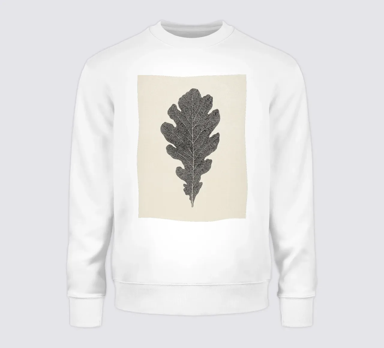 Oak Leaf Sketch no. 3 felpa da apoloprints