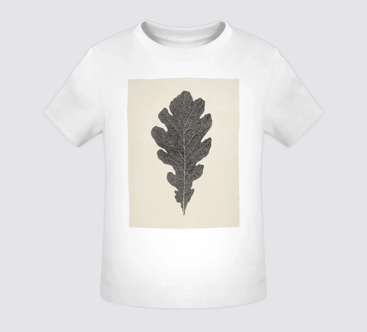 Oak Leaf Sketch no. 3 maglietta neonato da apoloprints