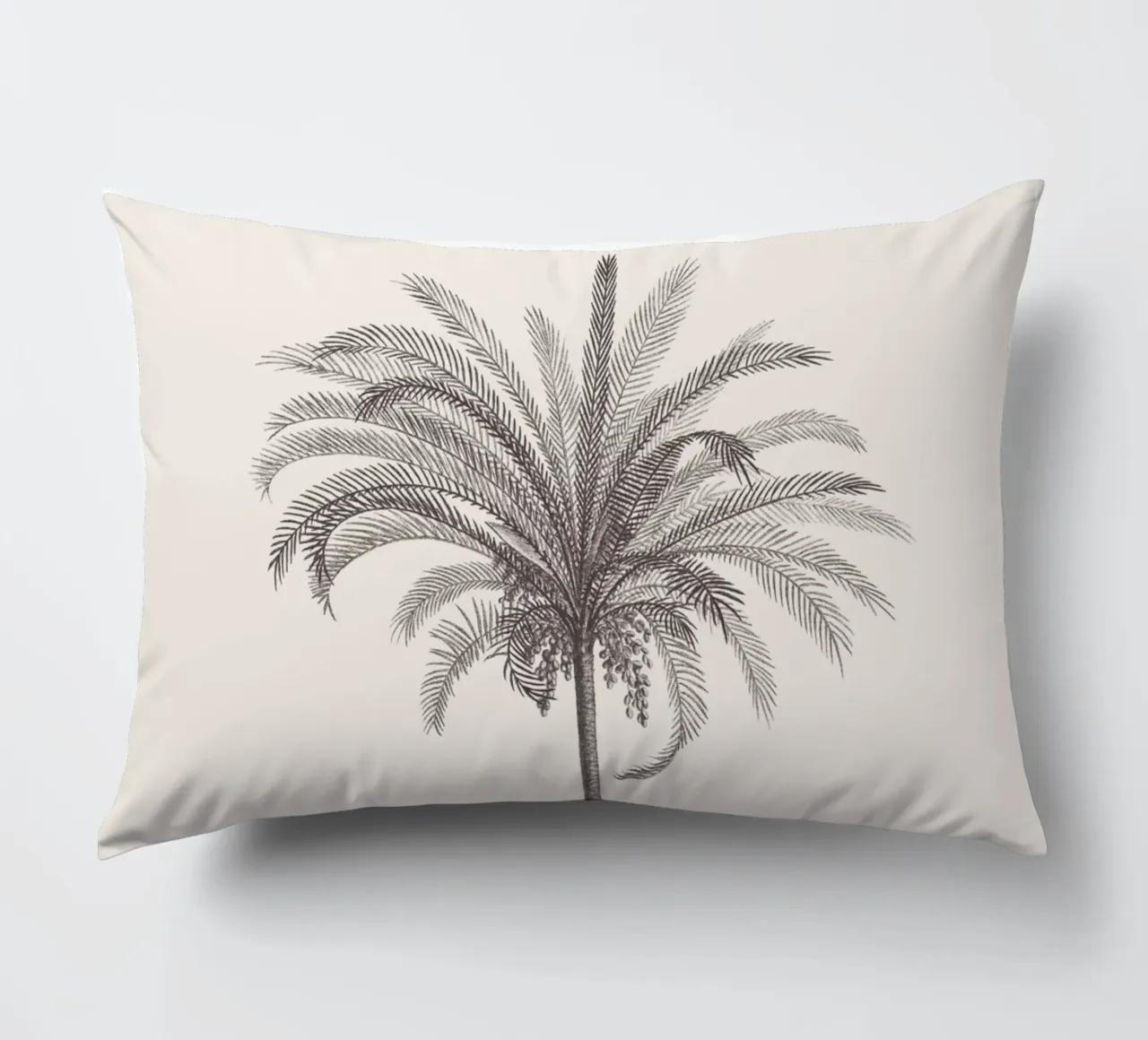 Palm Tree Sketch no. 4 cuscino da apoloprints