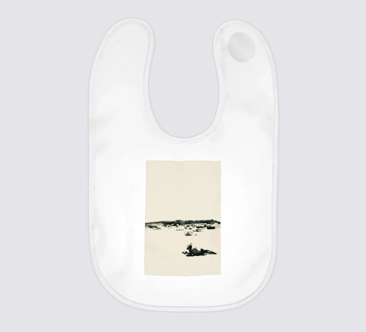 Lady On The Beach bavaglino da Ingrid Beddoes