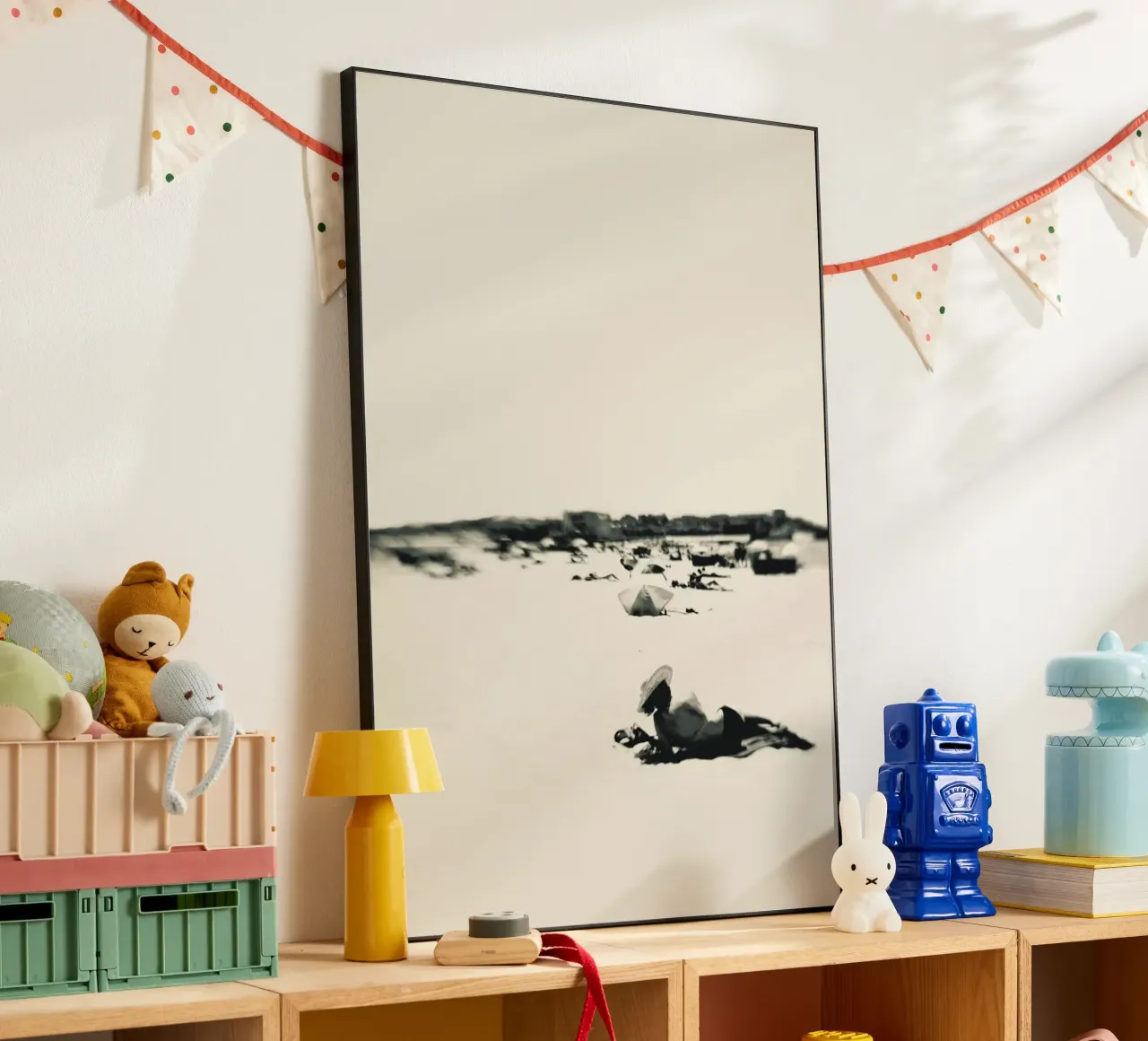Lady On The Beach alluminio dibond da Ingrid Beddoes