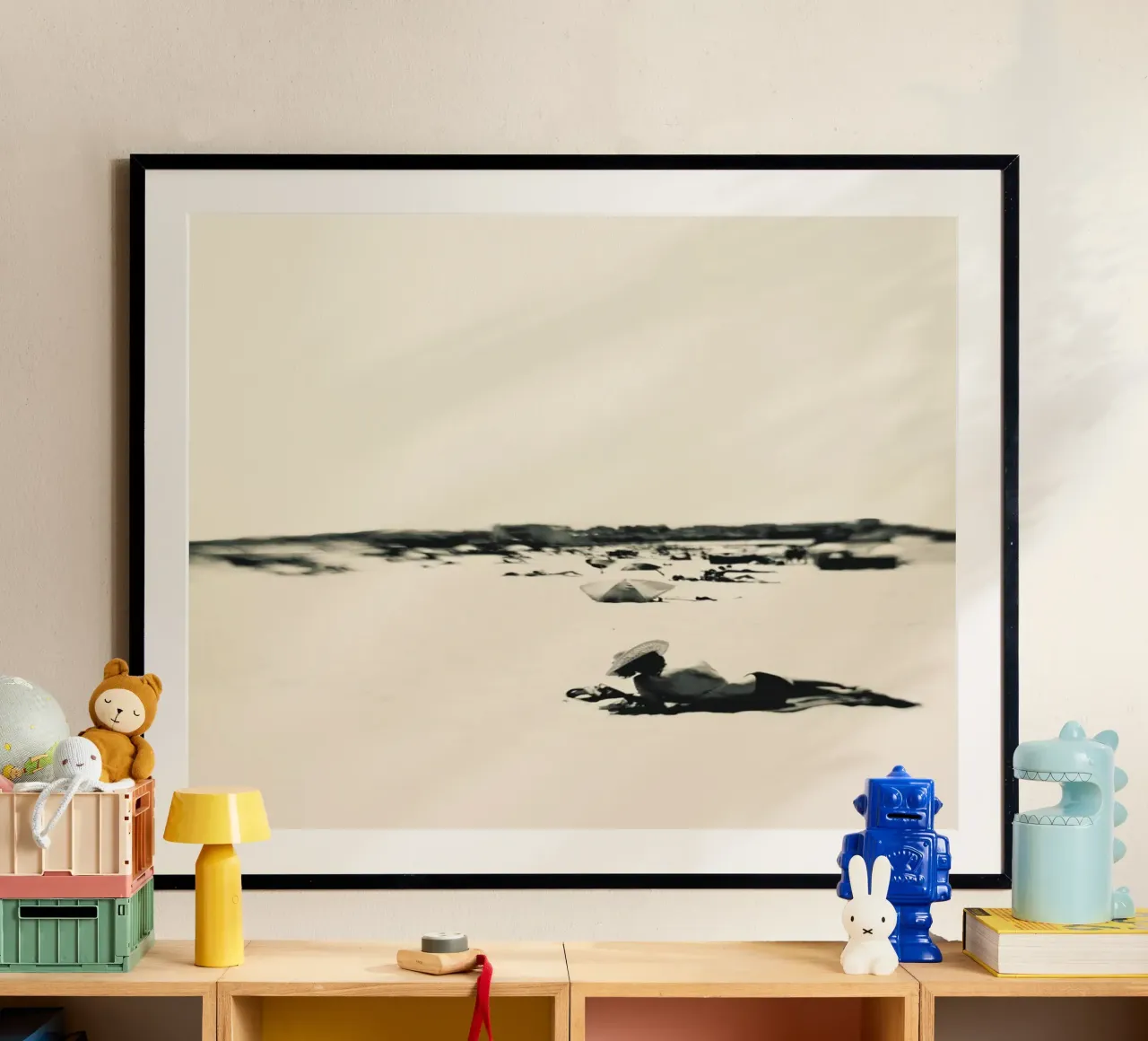 Lady On The Beach carta hahnemühle da Ingrid Beddoes