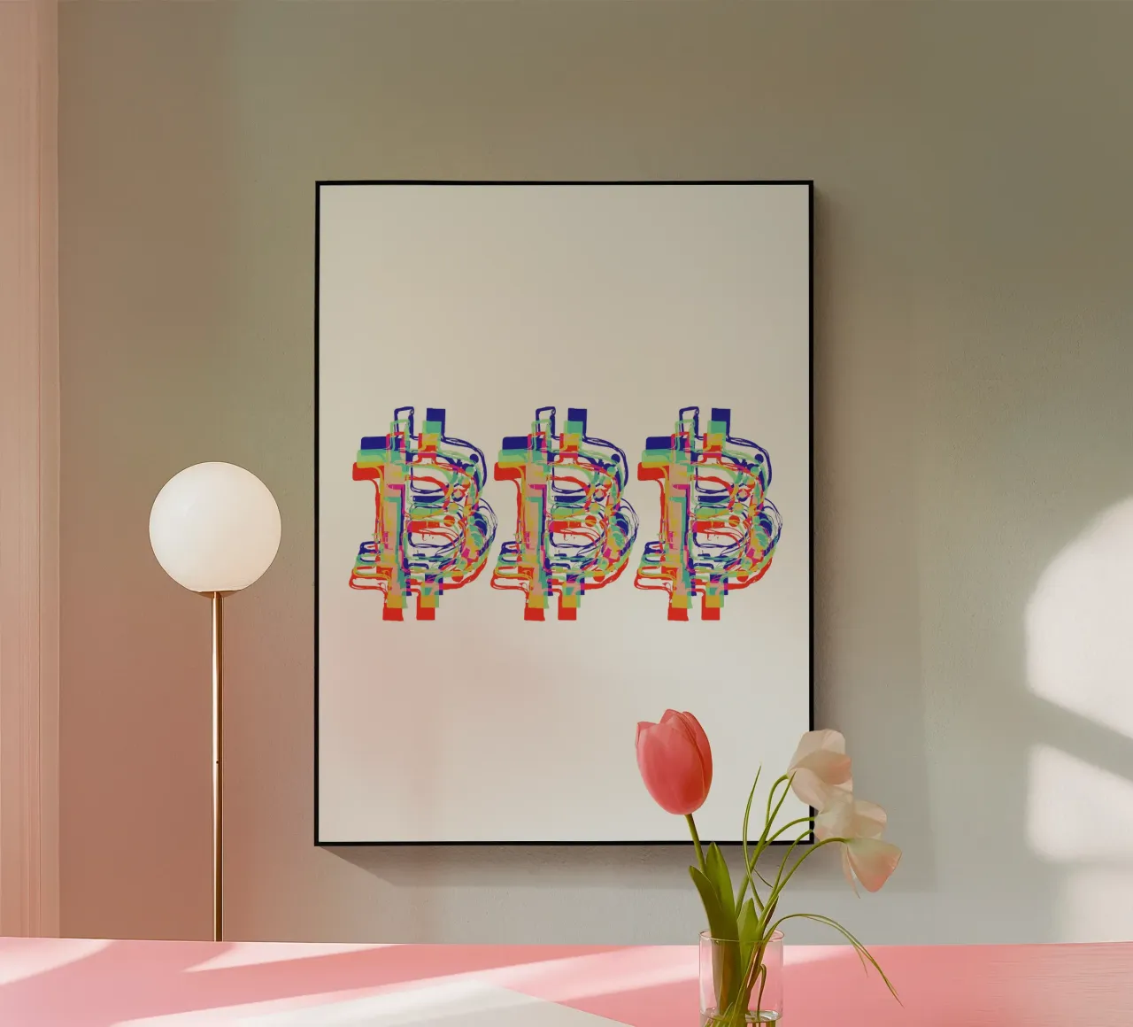 BTC_X3 plexiglass da Crypto_Jungle