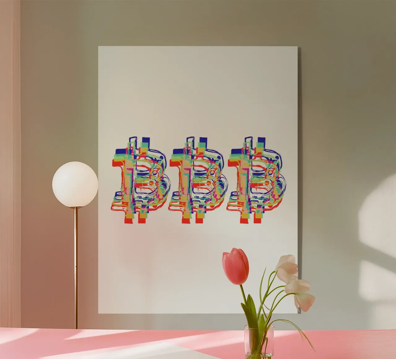 BTC_X3 plexiglass da Crypto_Jungle