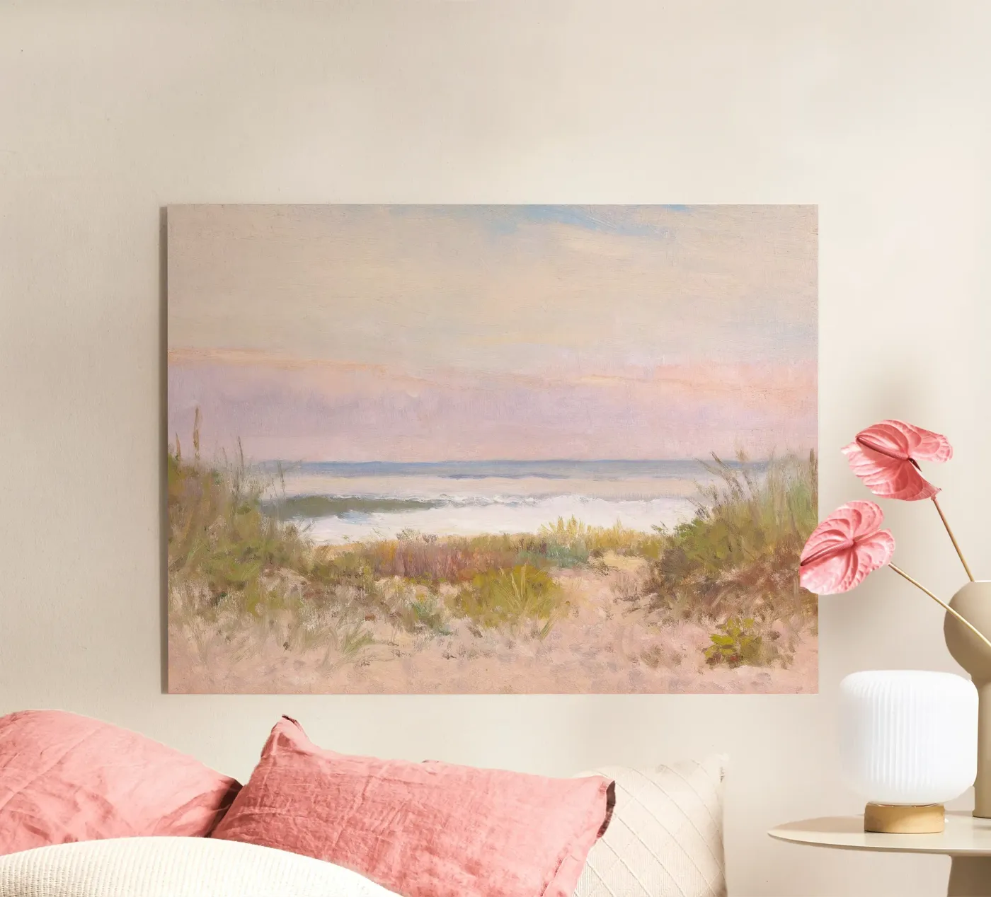 Seascape Sunset Beach plexiglass da Apolo Prints
