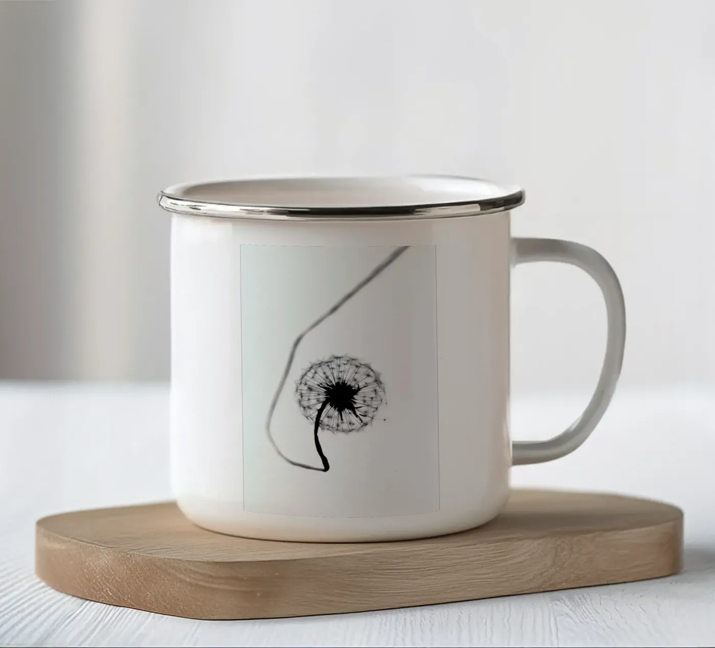 Simplicity emaille mok van Ingrid Beddoes