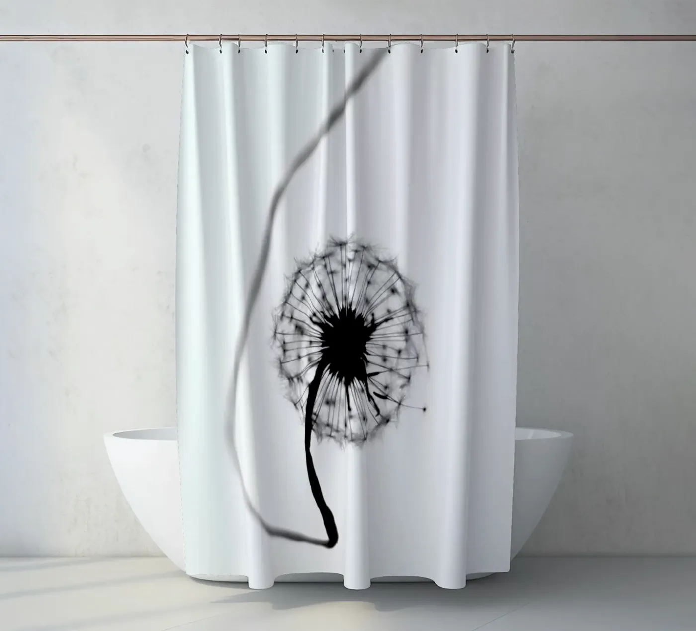 Simplicity Duschvorhang von Ingrid Beddoes