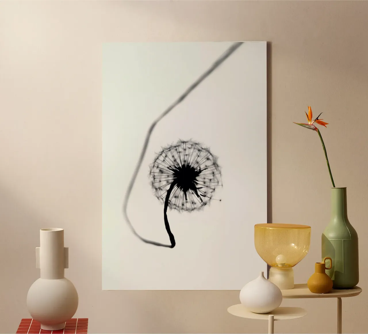 Simplicity canvas by Ingrid Beddoes