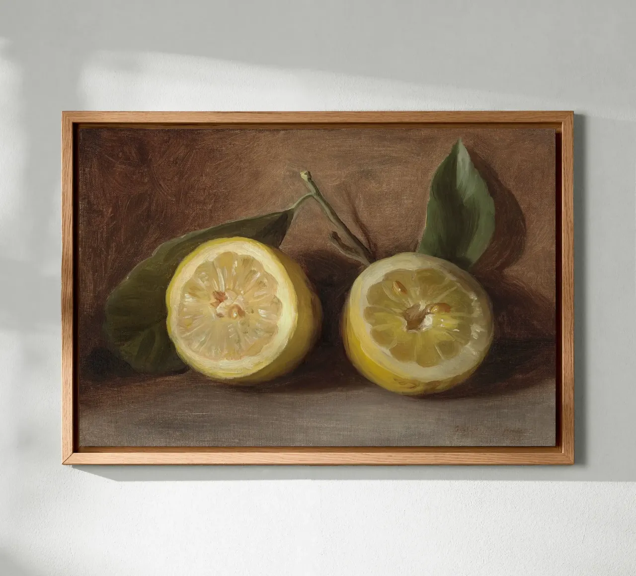 Lemon Painting alluminio dibond da apoloprints