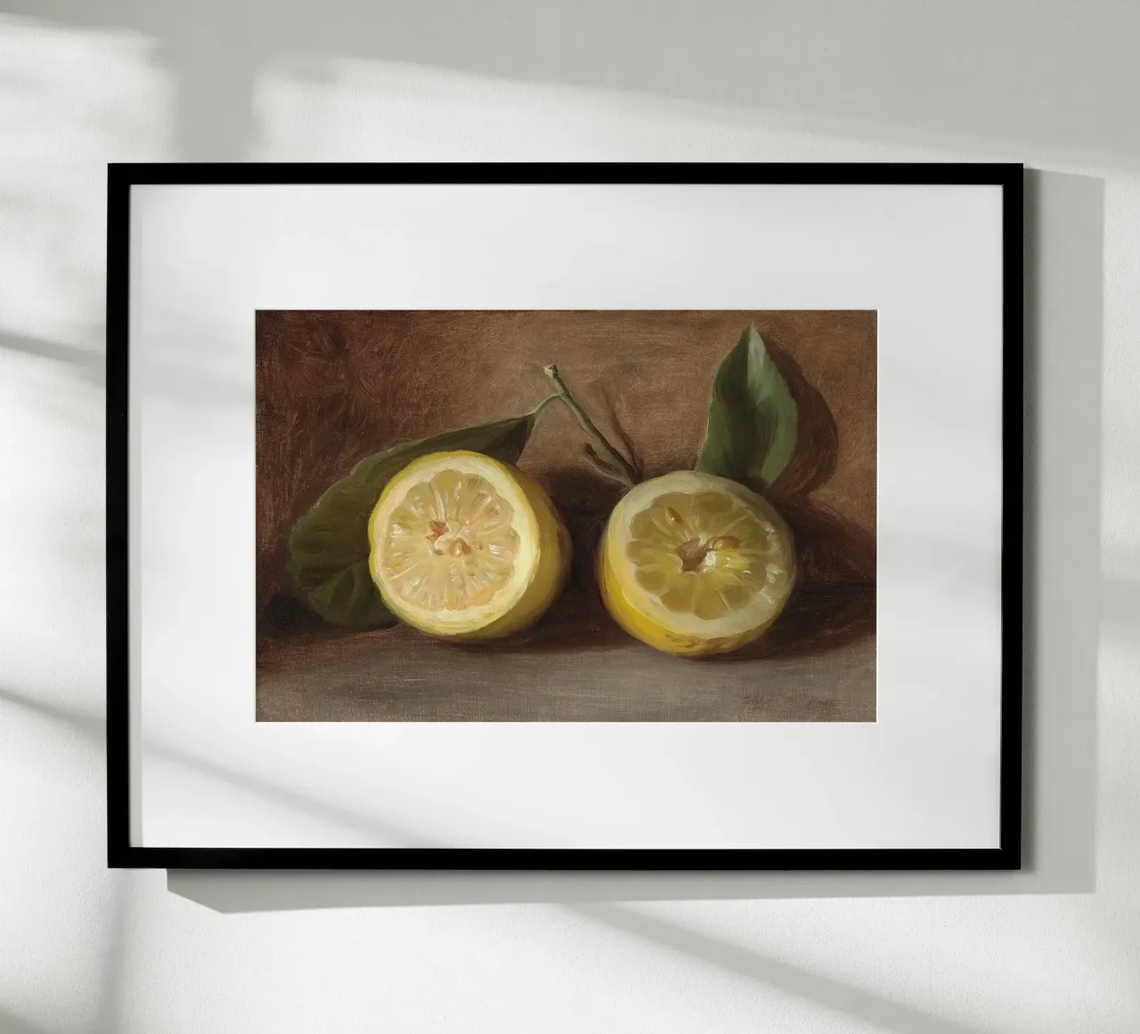 Lemon Painting poster da apoloprints