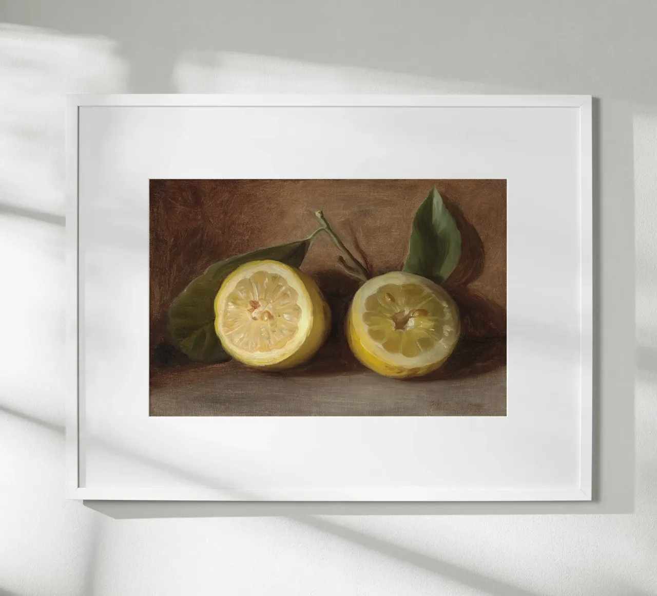Lemon Painting poster da apoloprints