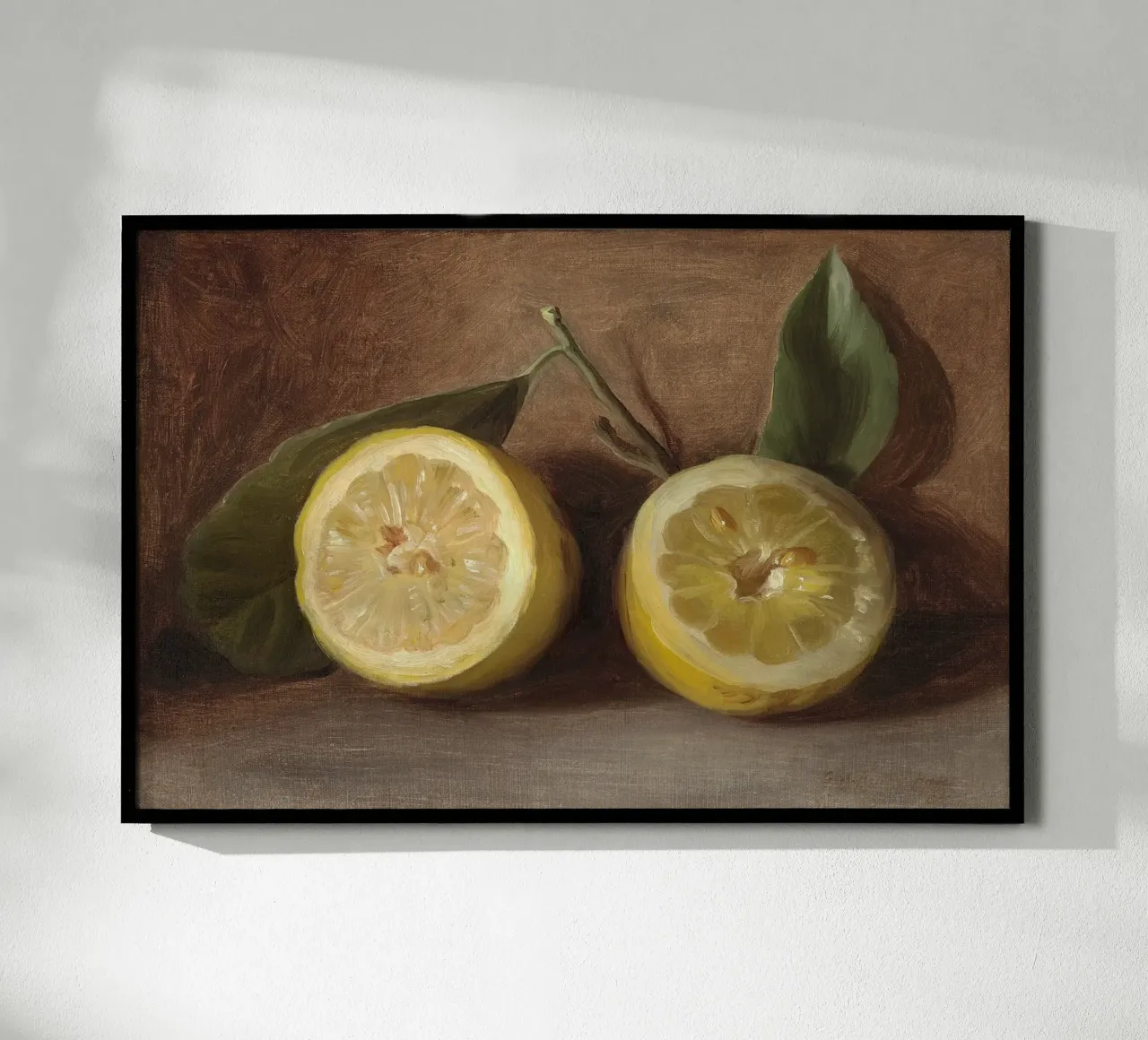 Lemon Painting poster da apoloprints