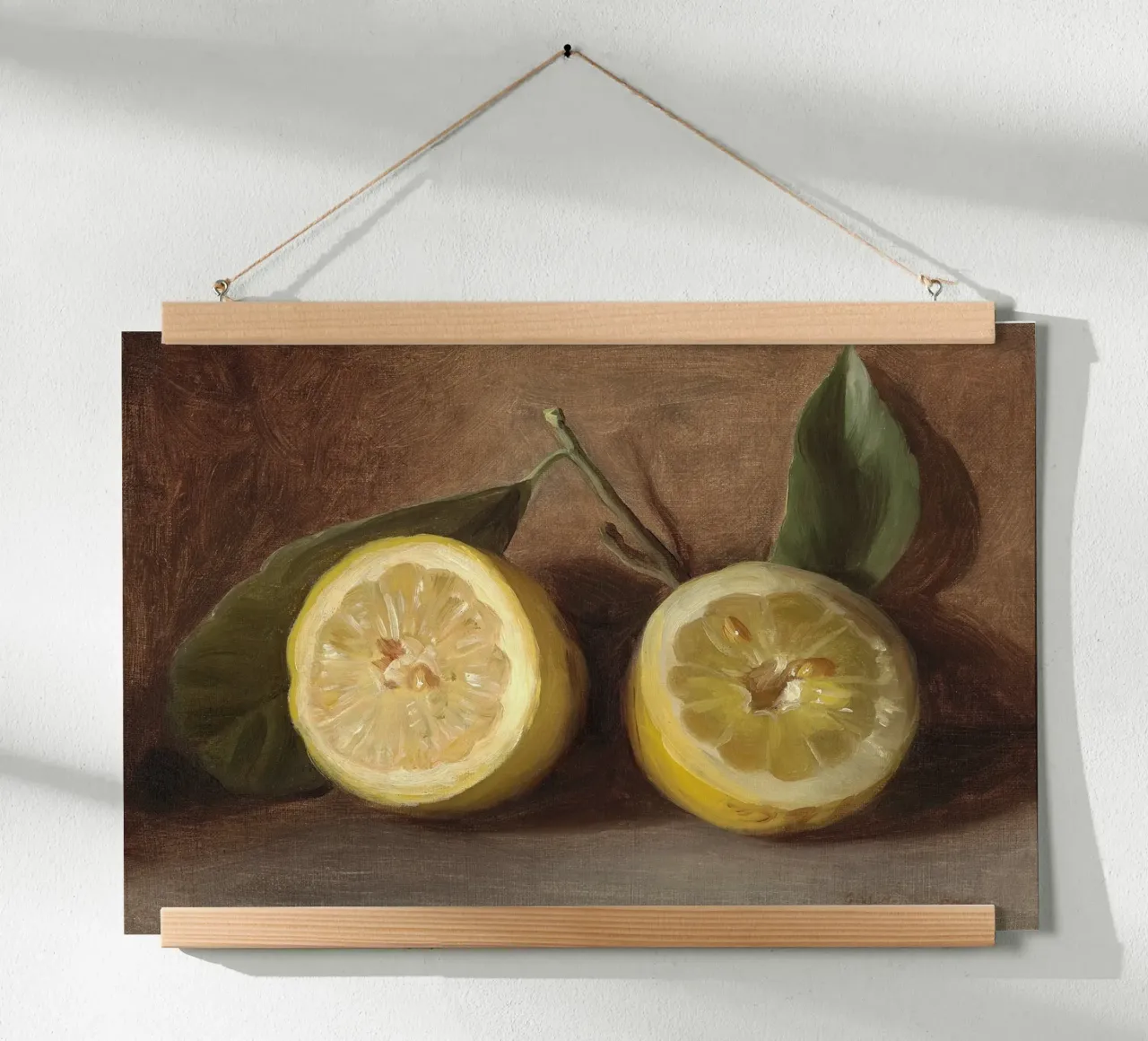 Lemon Painting poster da apoloprints