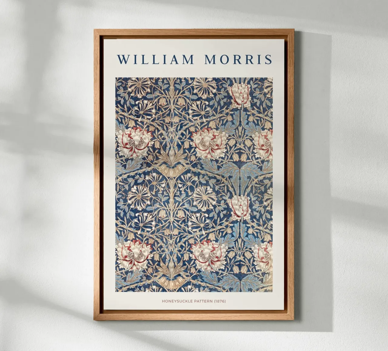 Willian Morris Pattern tela con Cornice a cassetta da apoloprints