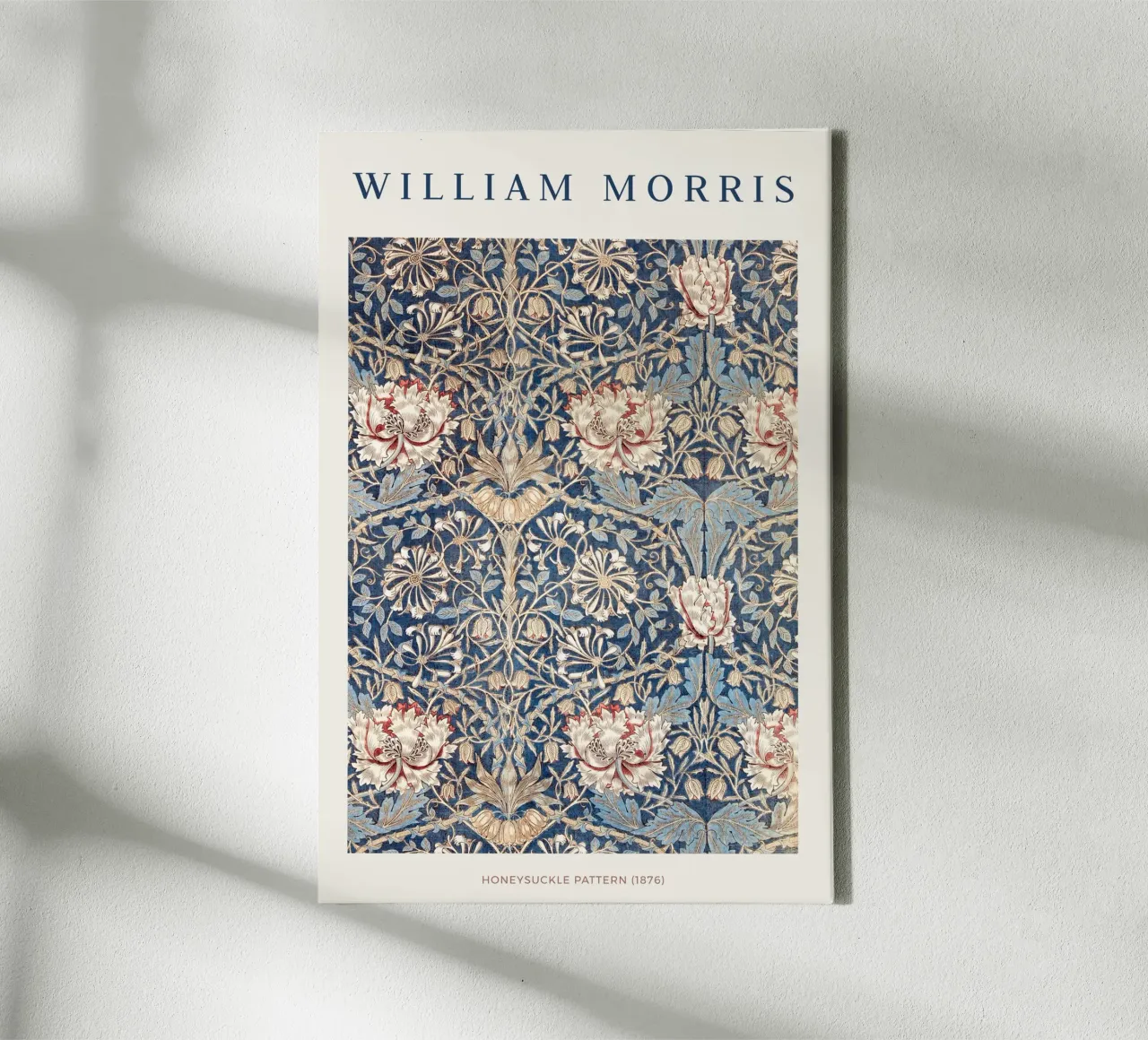 Willian Morris Pattern tela con Cornice a cassetta da apoloprints