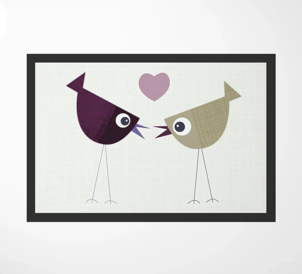 Birdy deurmat van JaySan Studio