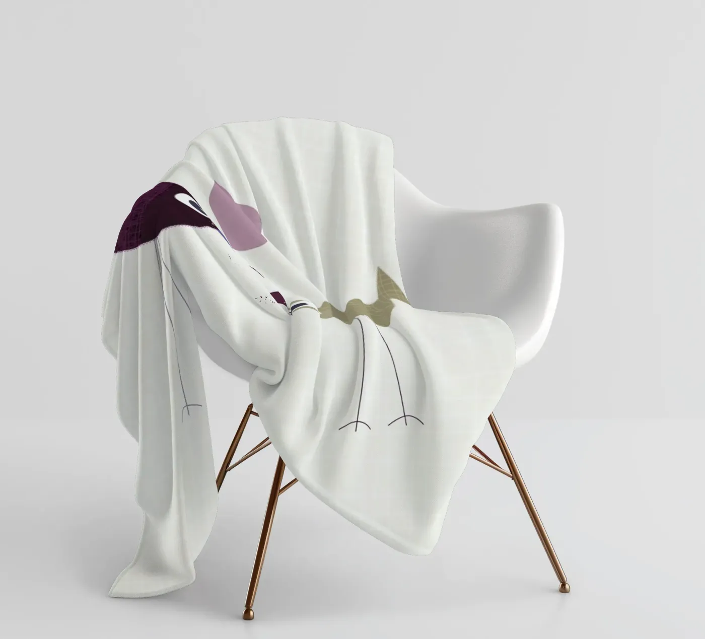 Birdy fleecedeken van JaySan Studio