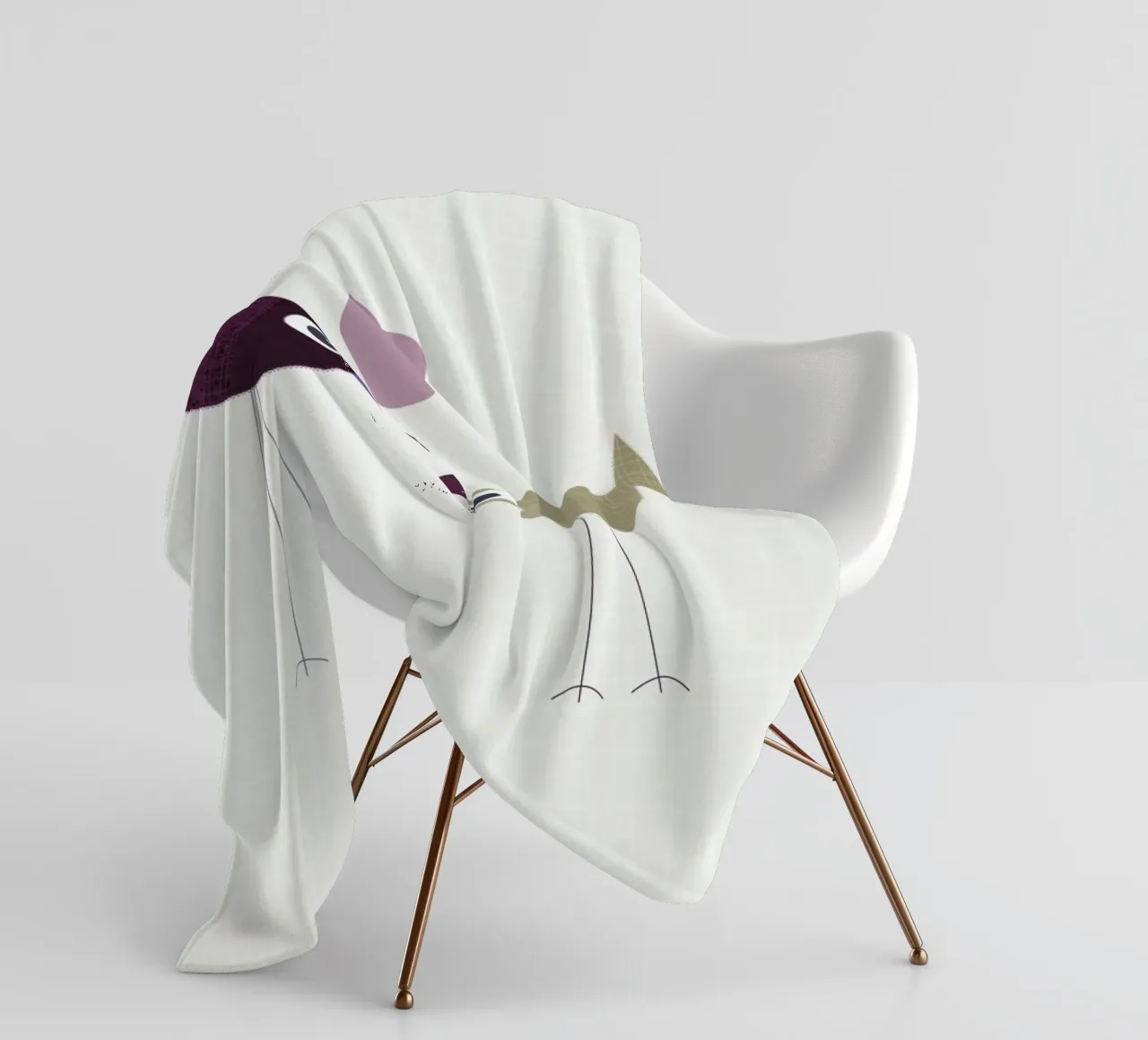 Birdy Fleecedecke von JaySan Studio