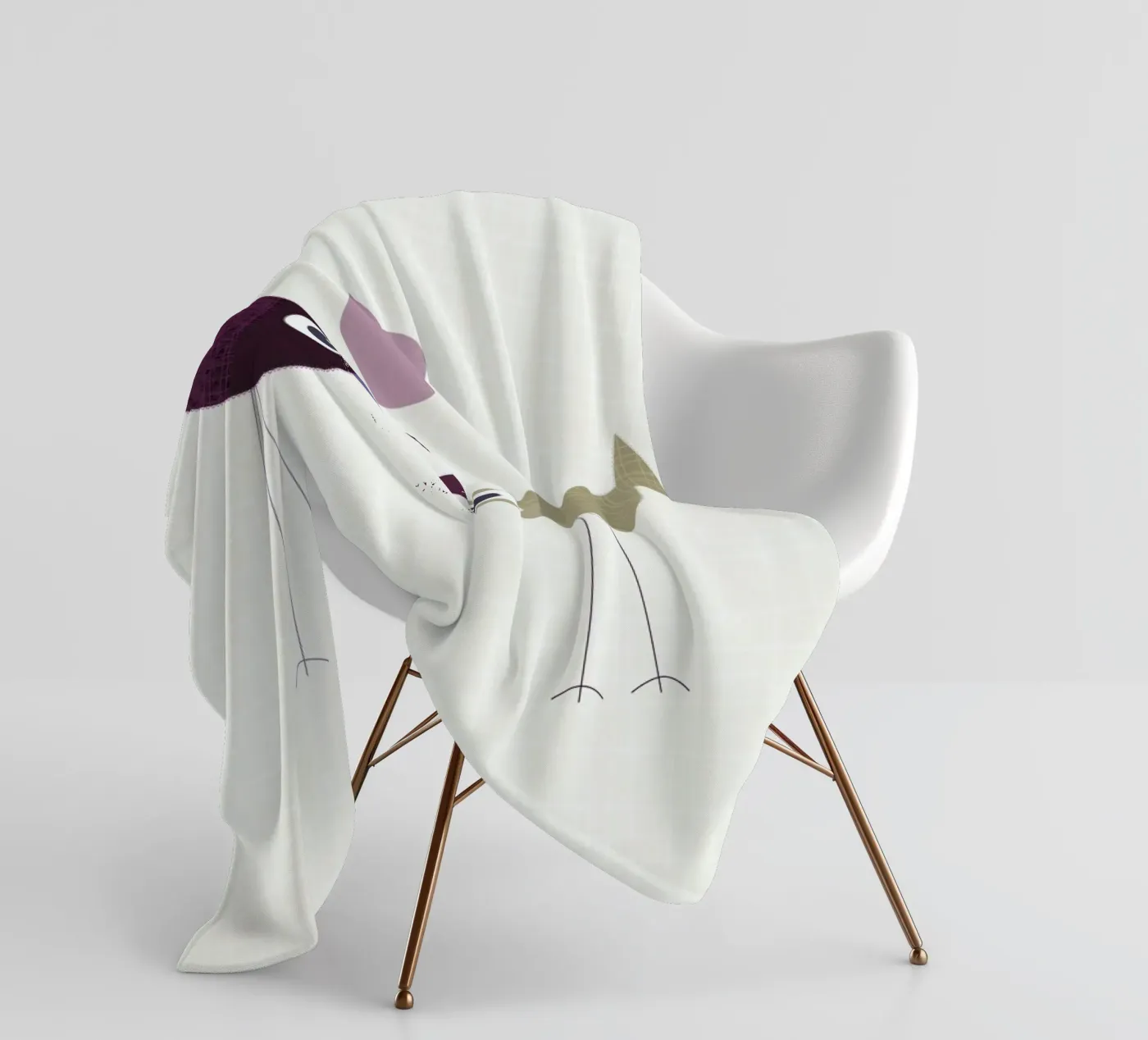 Birdy Fleecedecke von JaySan Studio