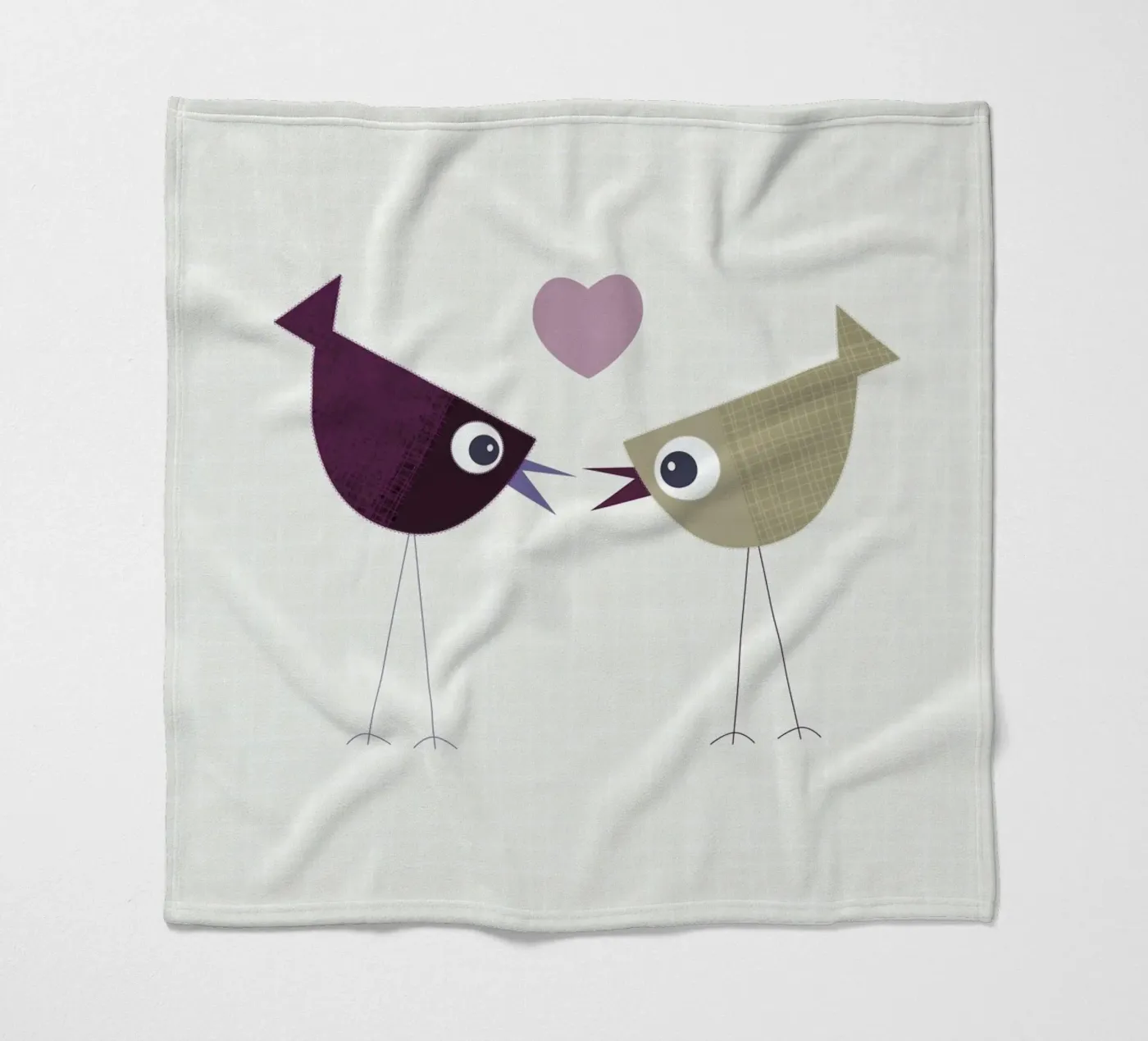 Birdy fleecedeken van JaySan Studio