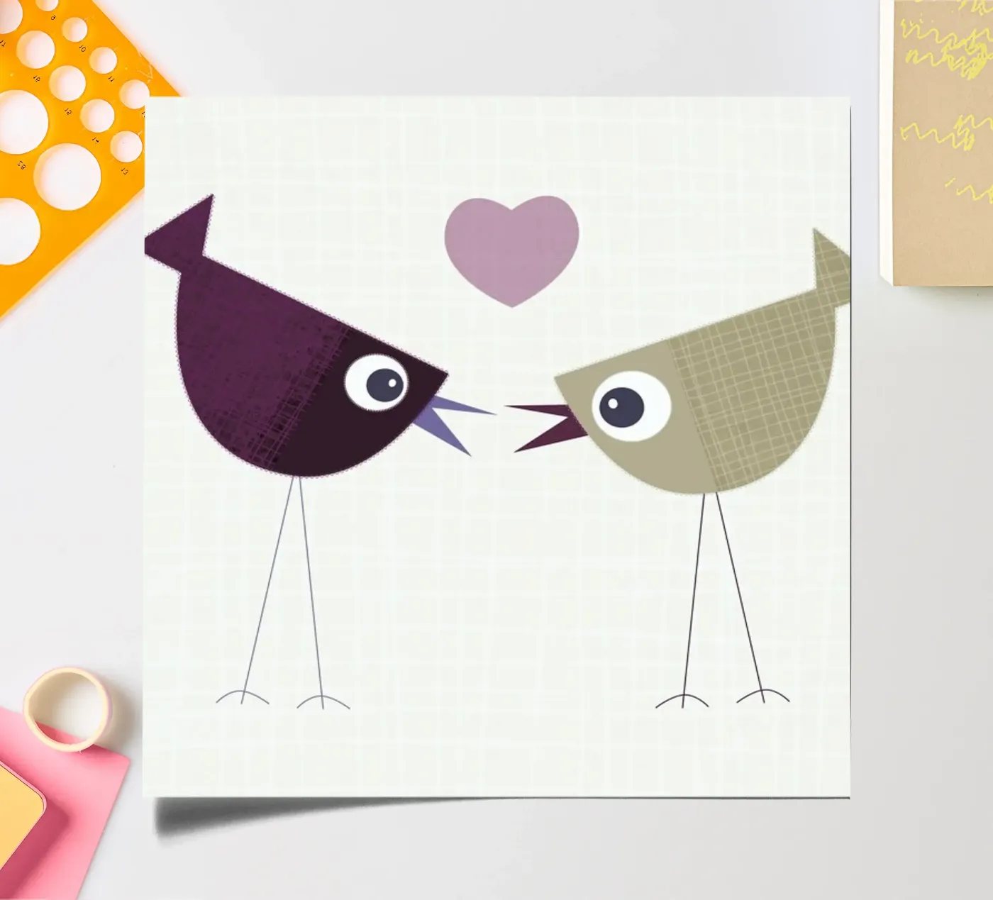 Birdy sticker sheet by JaySan Studio