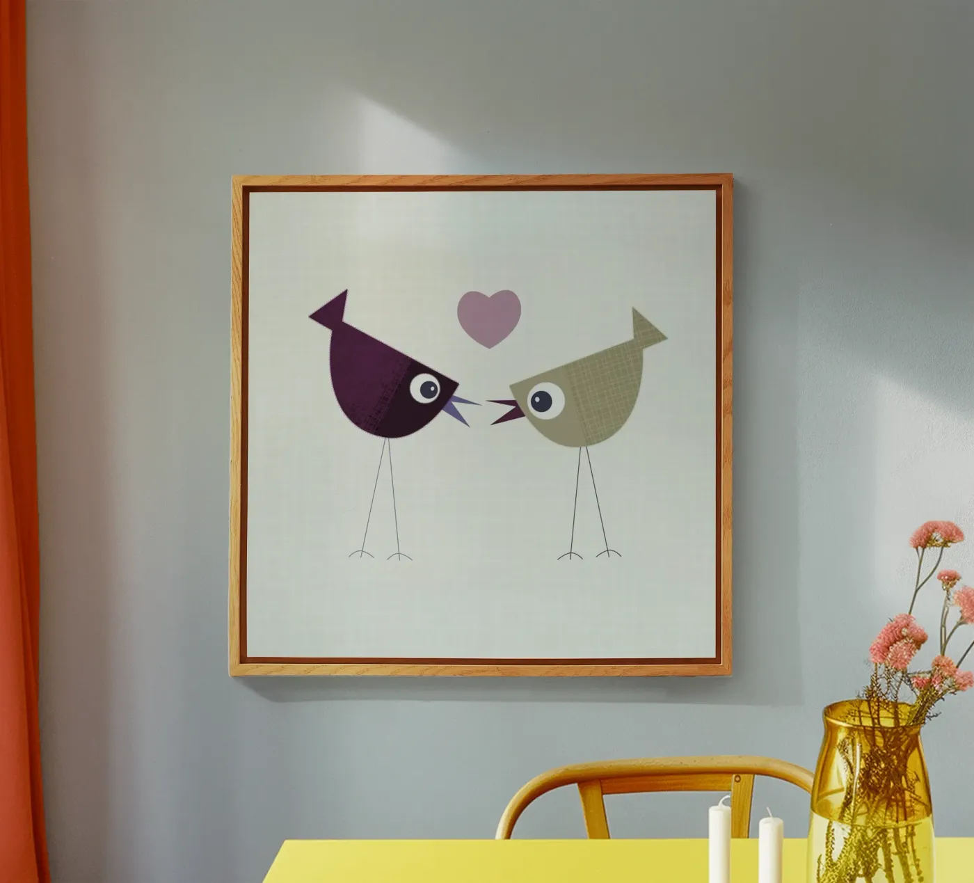 Birdy plexiglas de JaySan Studio