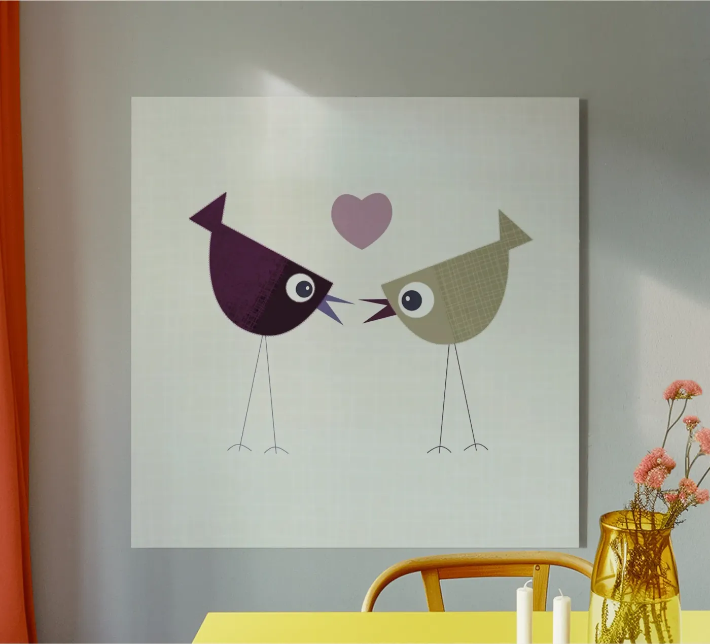 Birdy plexiglas de JaySan Studio