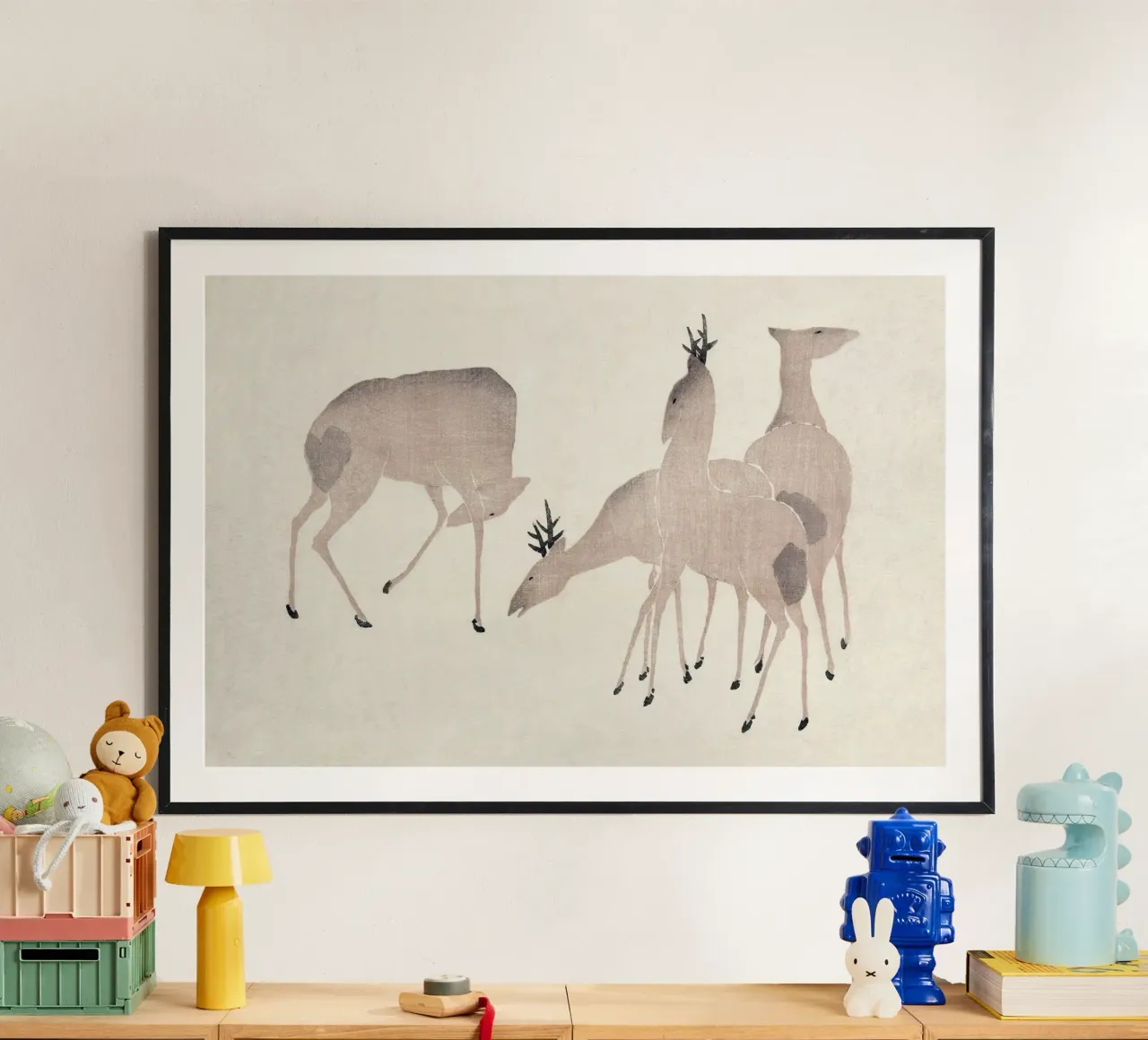 Four deer poster da apoloprints