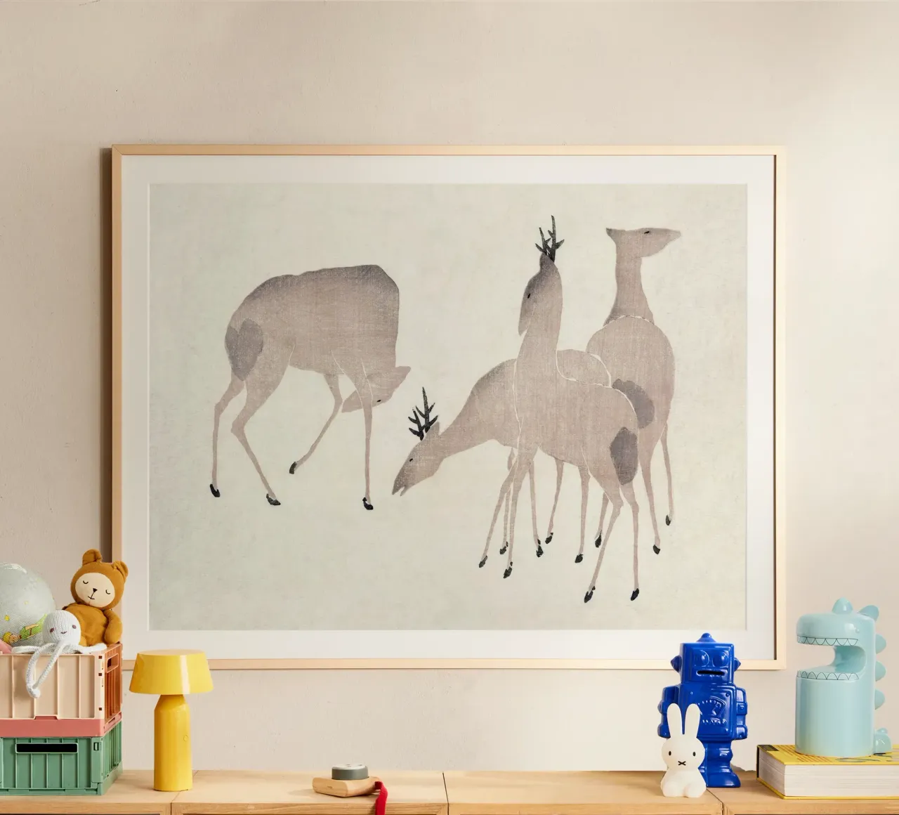 Four deer poster da apoloprints