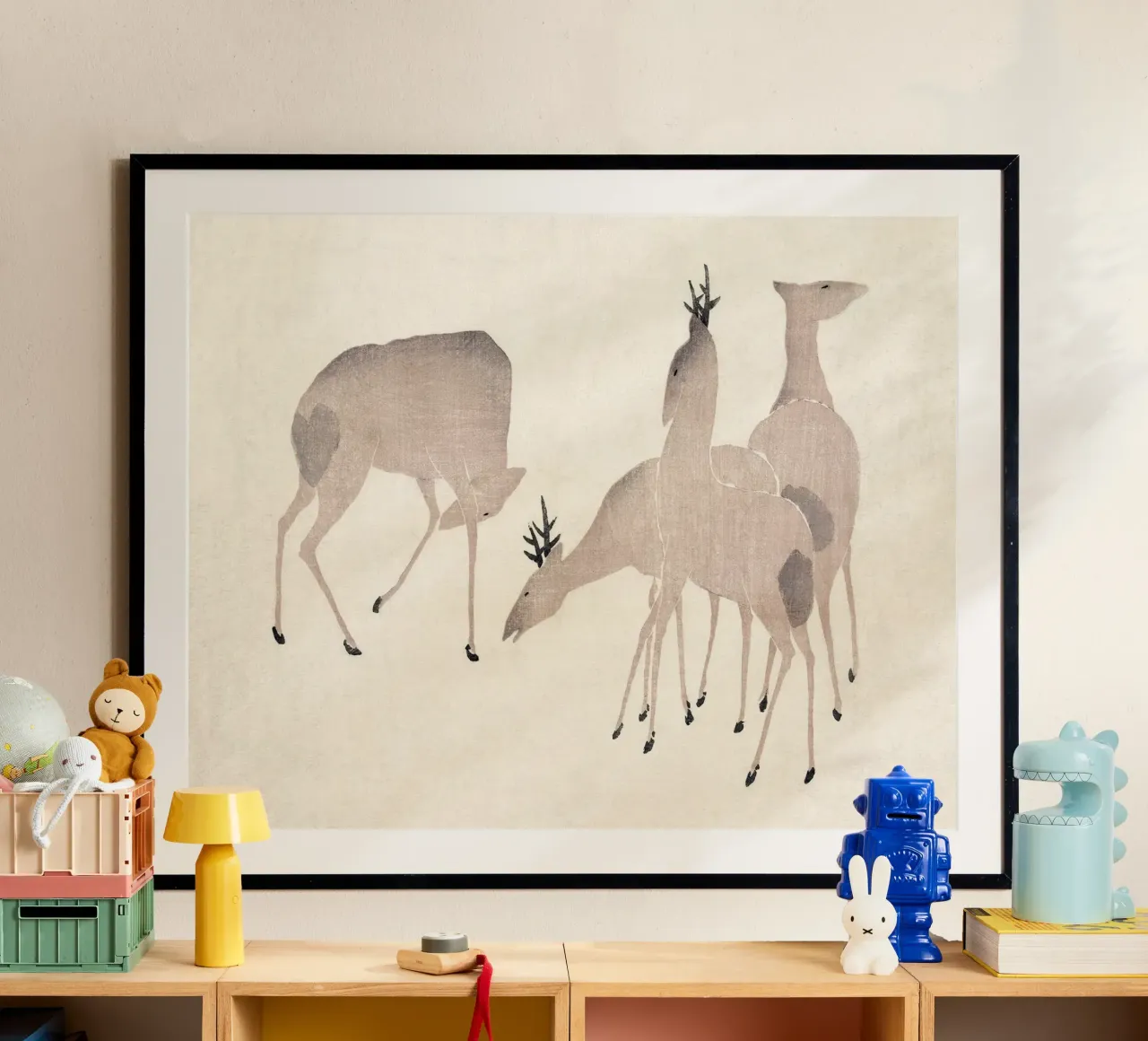 Four deer poster da apoloprints