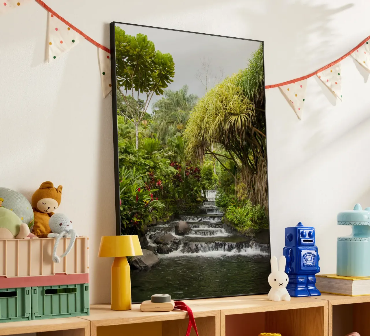 Cascata tropicale alluminio dibond da Alexey