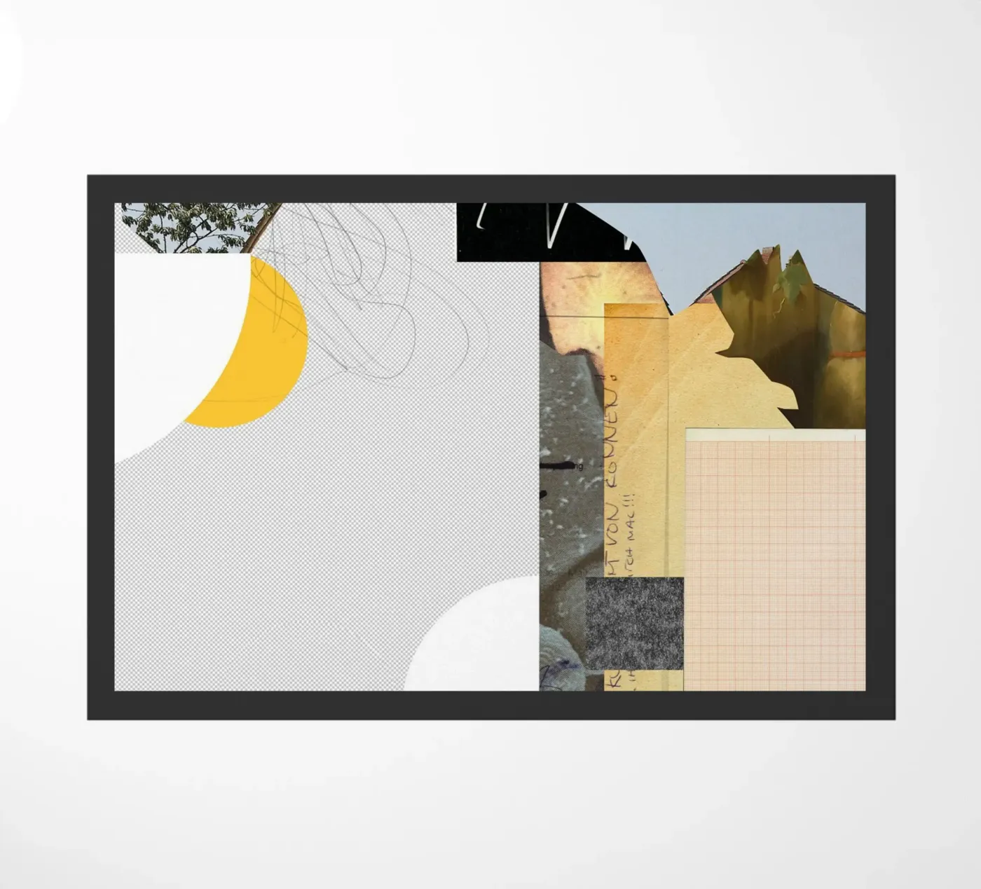 Nowhere station 2 doormat by Marko Köppe