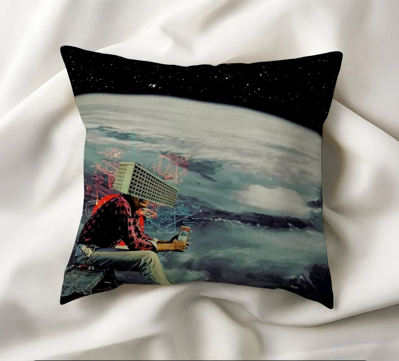 Figuring Out Ways To Escape cuscino da Frank Moth