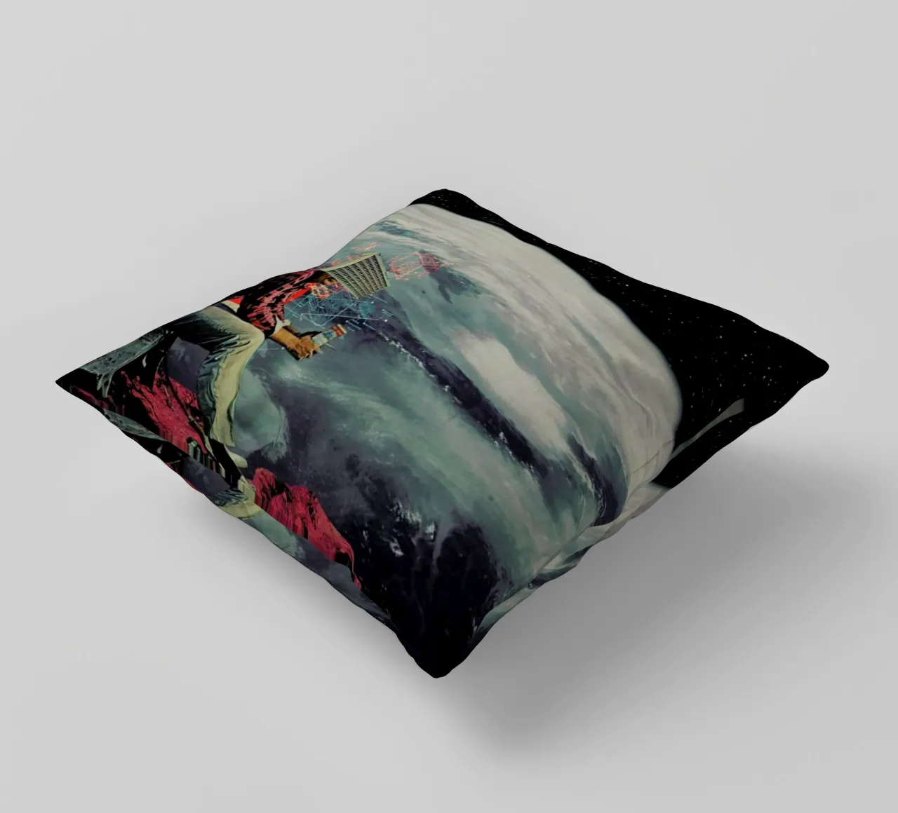 Figuring Out Ways To Escape cuscino da Frank Moth