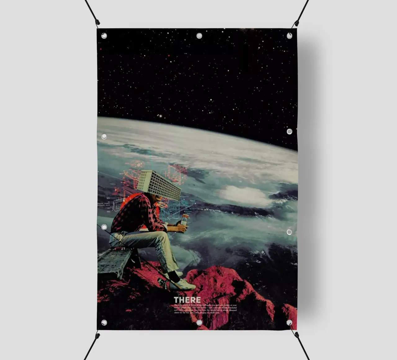 Figuring Out Ways To Escape telo in pvc da Frank Moth