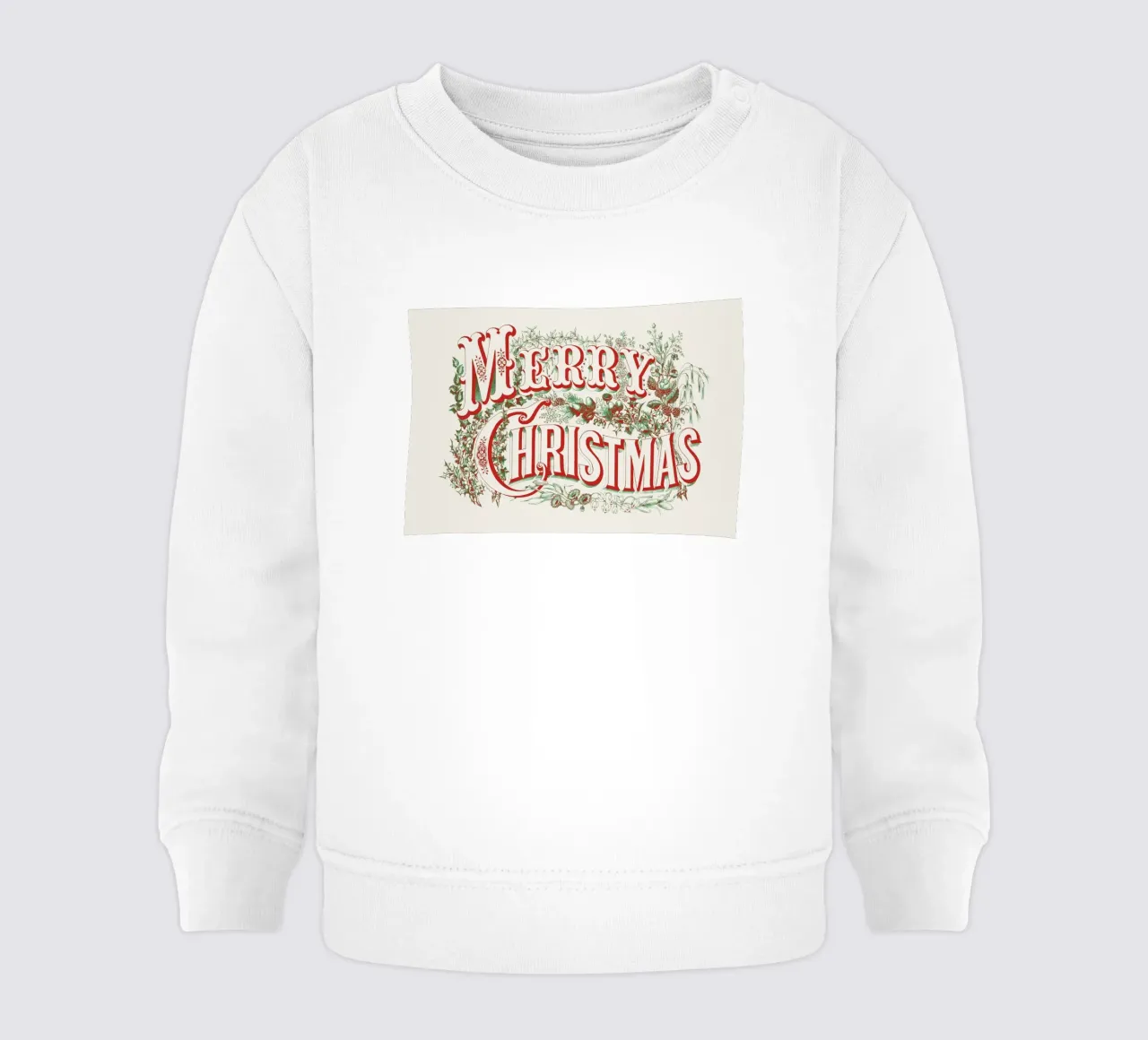 Merry Christmas felpa neonato da apoloprints
