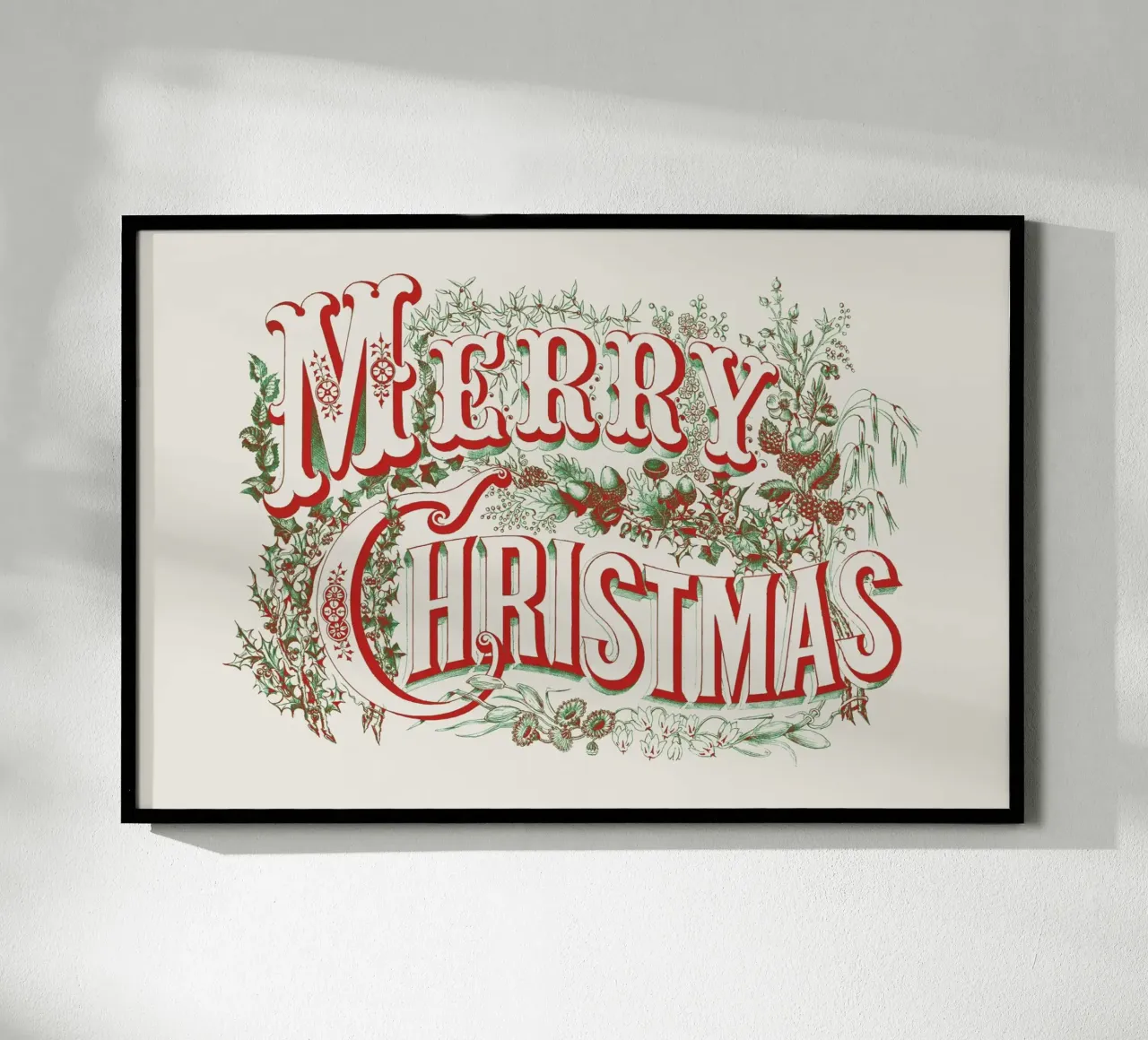 Merry Christmas hahnemühle by apoloprints